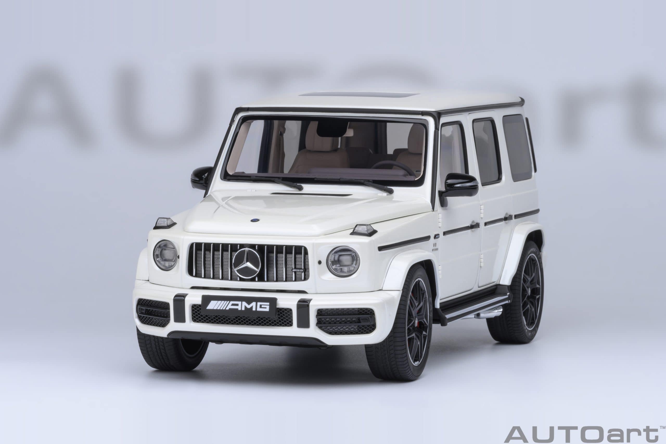 AUTOart Mercedes-AMG G63 2019 1:18 - Designo Brilliant White Metallic - Imagen 19