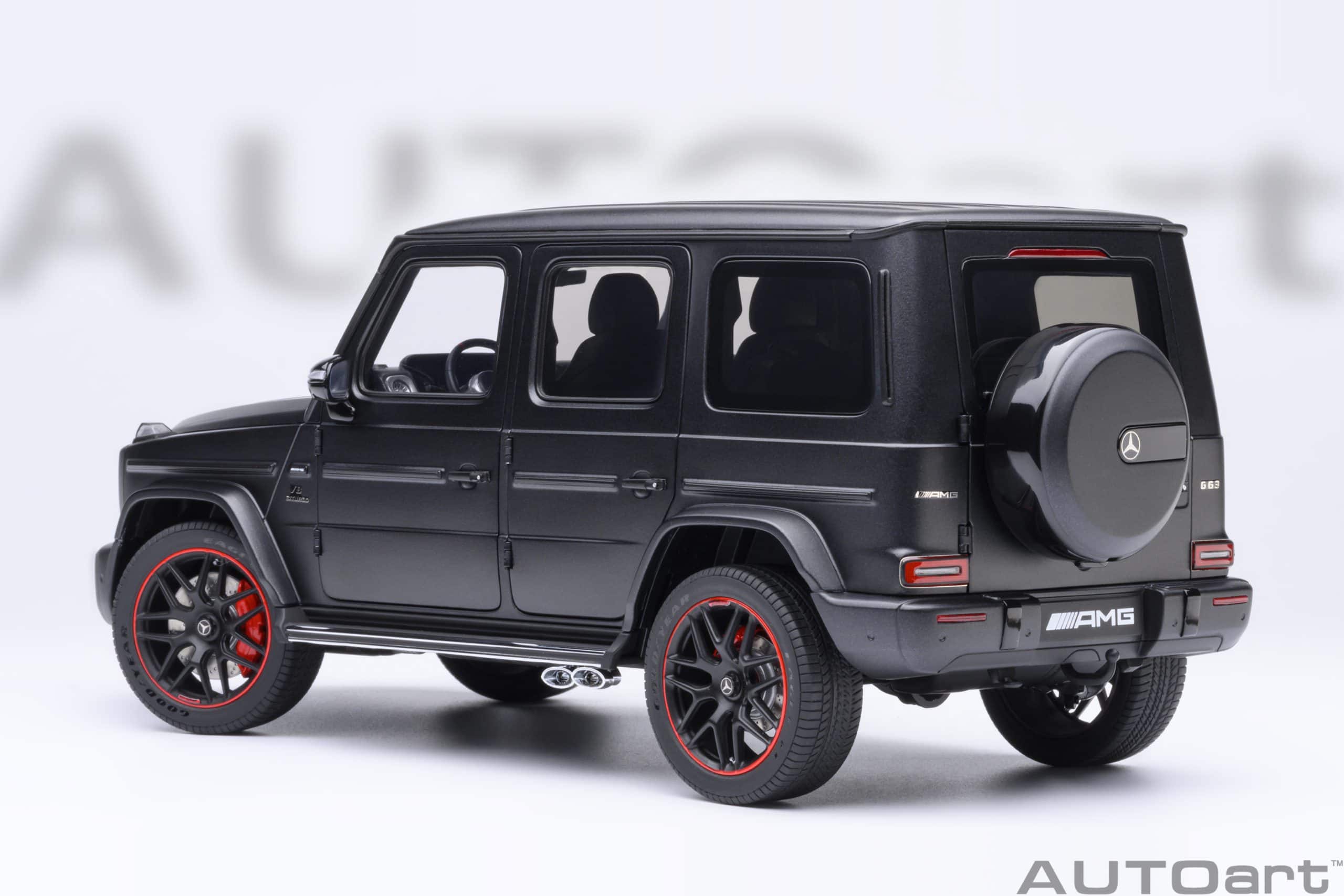 AUTOart Mercedes-AMG G63 2019 1:18 - Designo Night Black Magno - Image 2