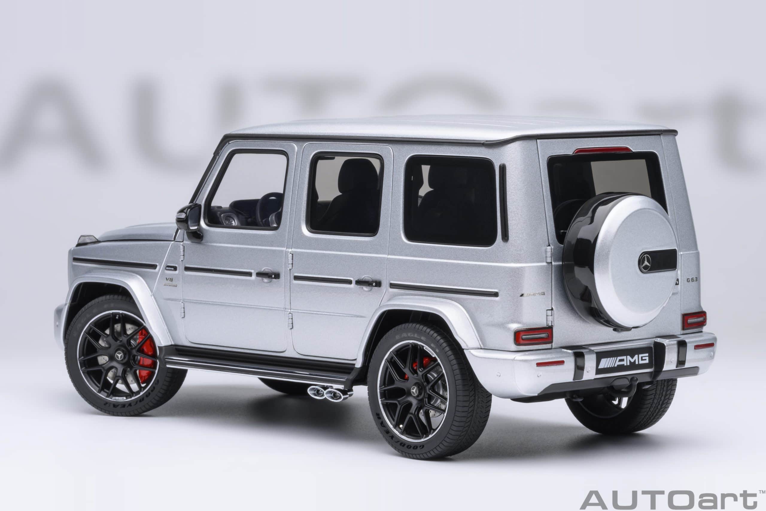 AUTOart Mercedes-AMG G63 2019 1:18 - Iridium Silver Metallic - Image 2