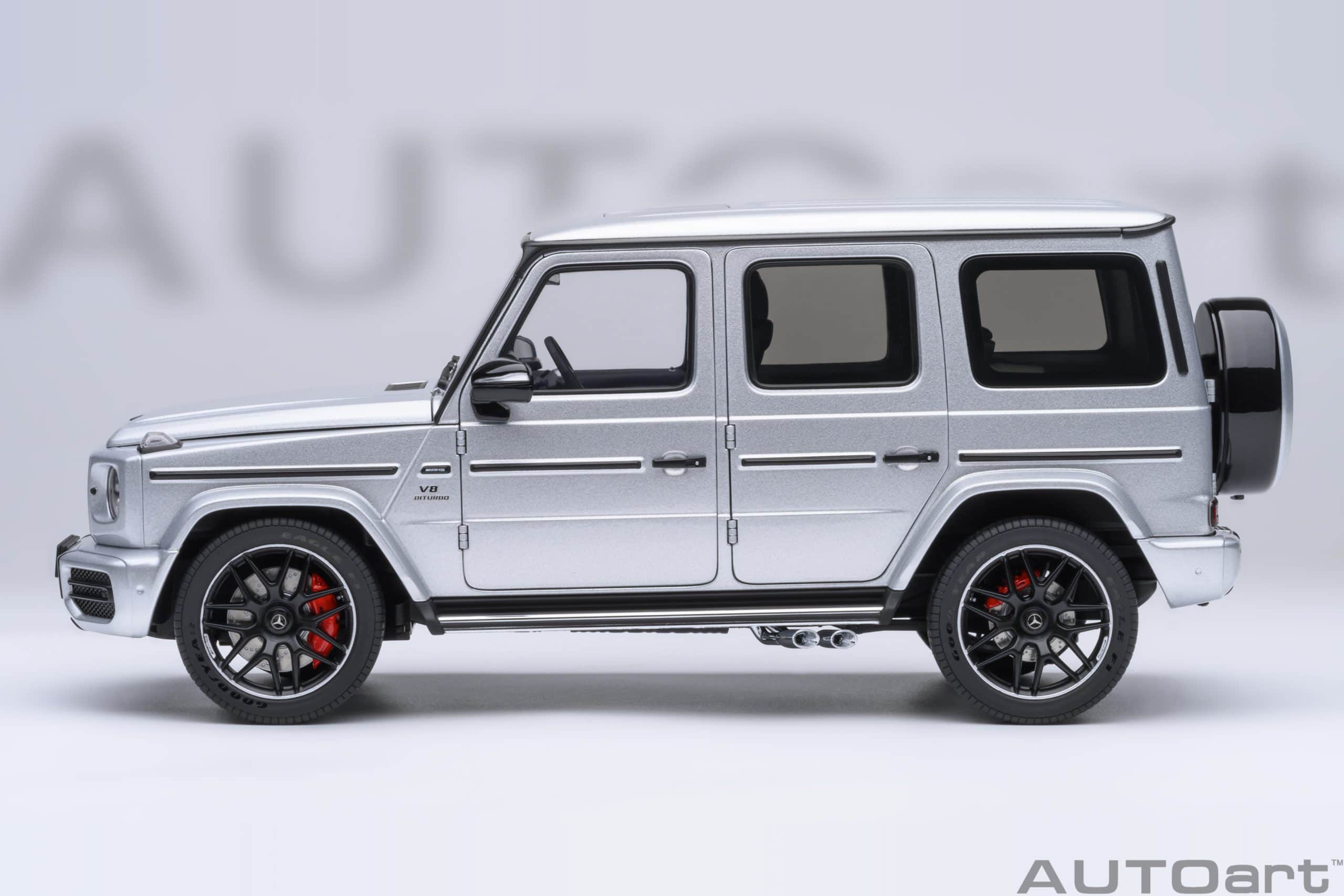 AUTOart Mercedes-AMG G63 2019 1:18 - Iridium Silver Metallic - Image 3