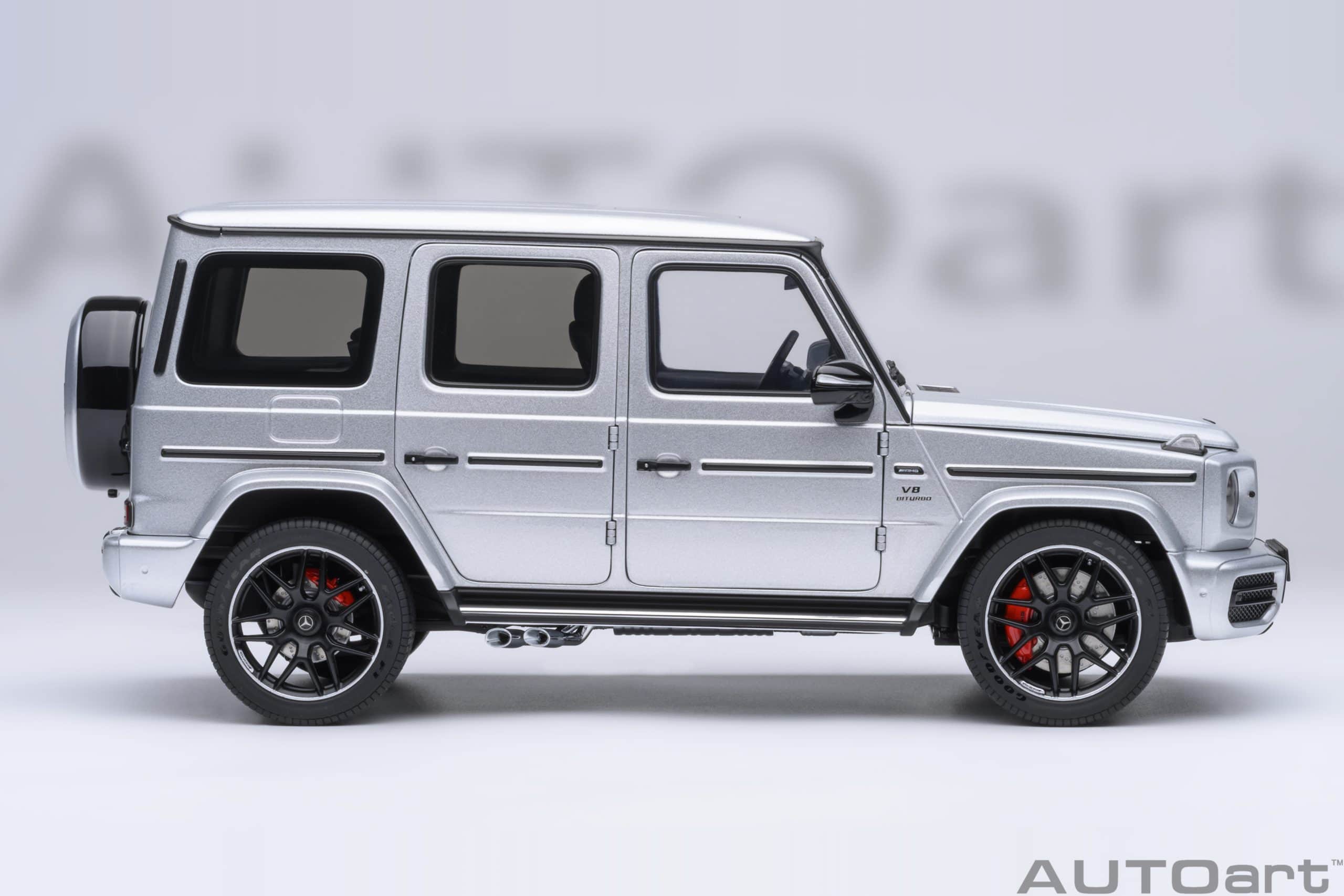 AUTOart Mercedes-AMG G63 2019 1:18 - Iridium Silver Metallic - Image 4