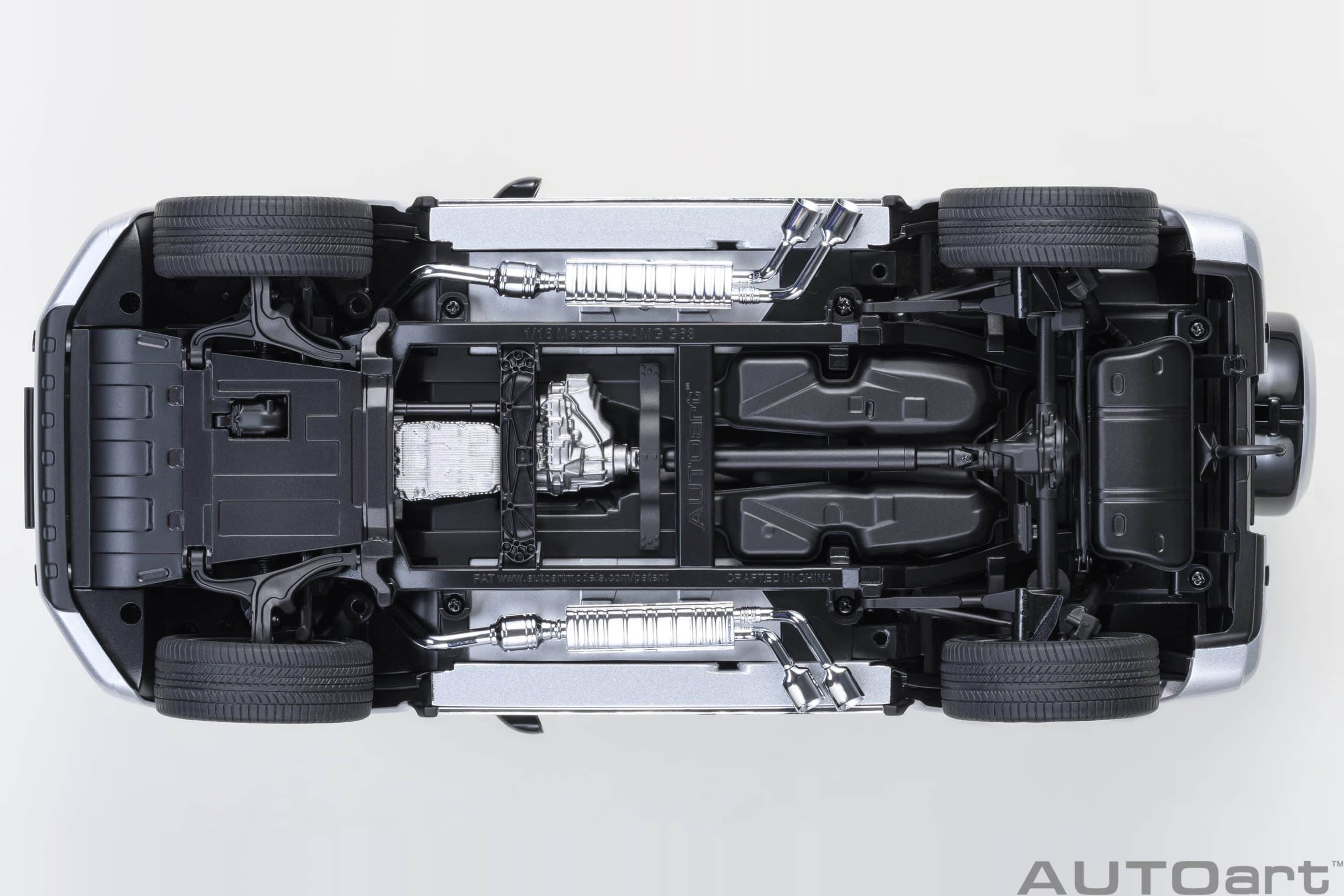 AUTOart Mercedes-AMG G63 2019 1:18 - Iridium Silver Metallic - Image 8