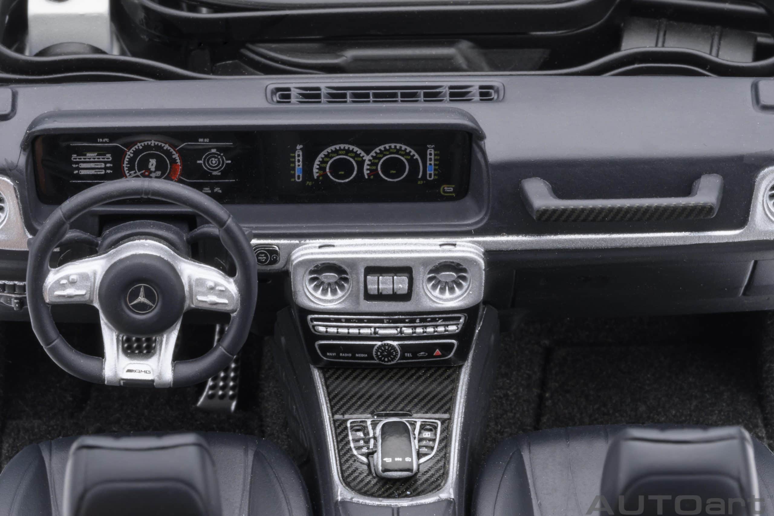 AUTOart Mercedes-AMG G63 2019 1:18 - Iridium Silver Metallic - Image 15