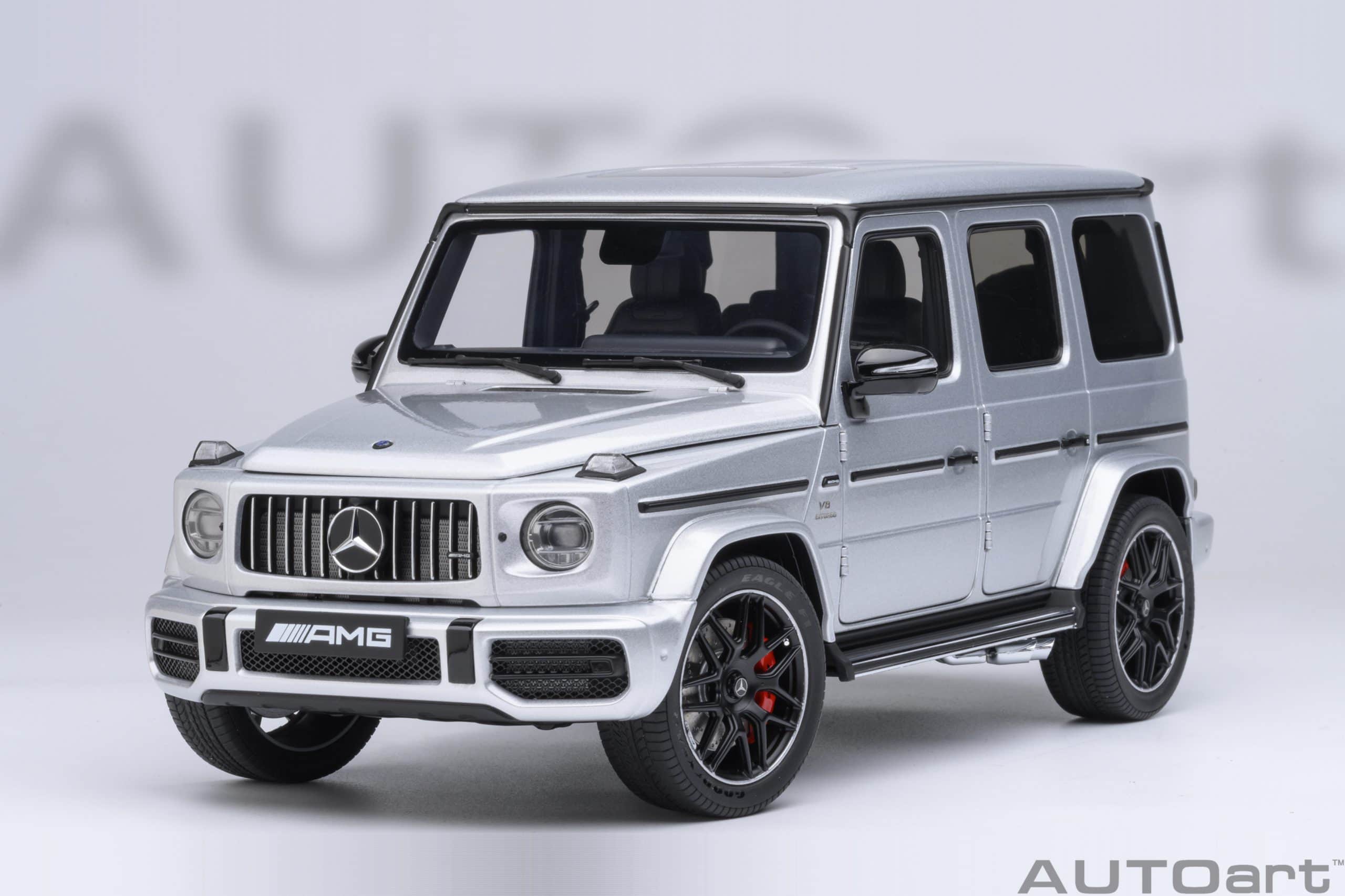 AUTOart Mercedes-AMG G63 2019 1:18 - Iridium Silver Metallic - Image 18