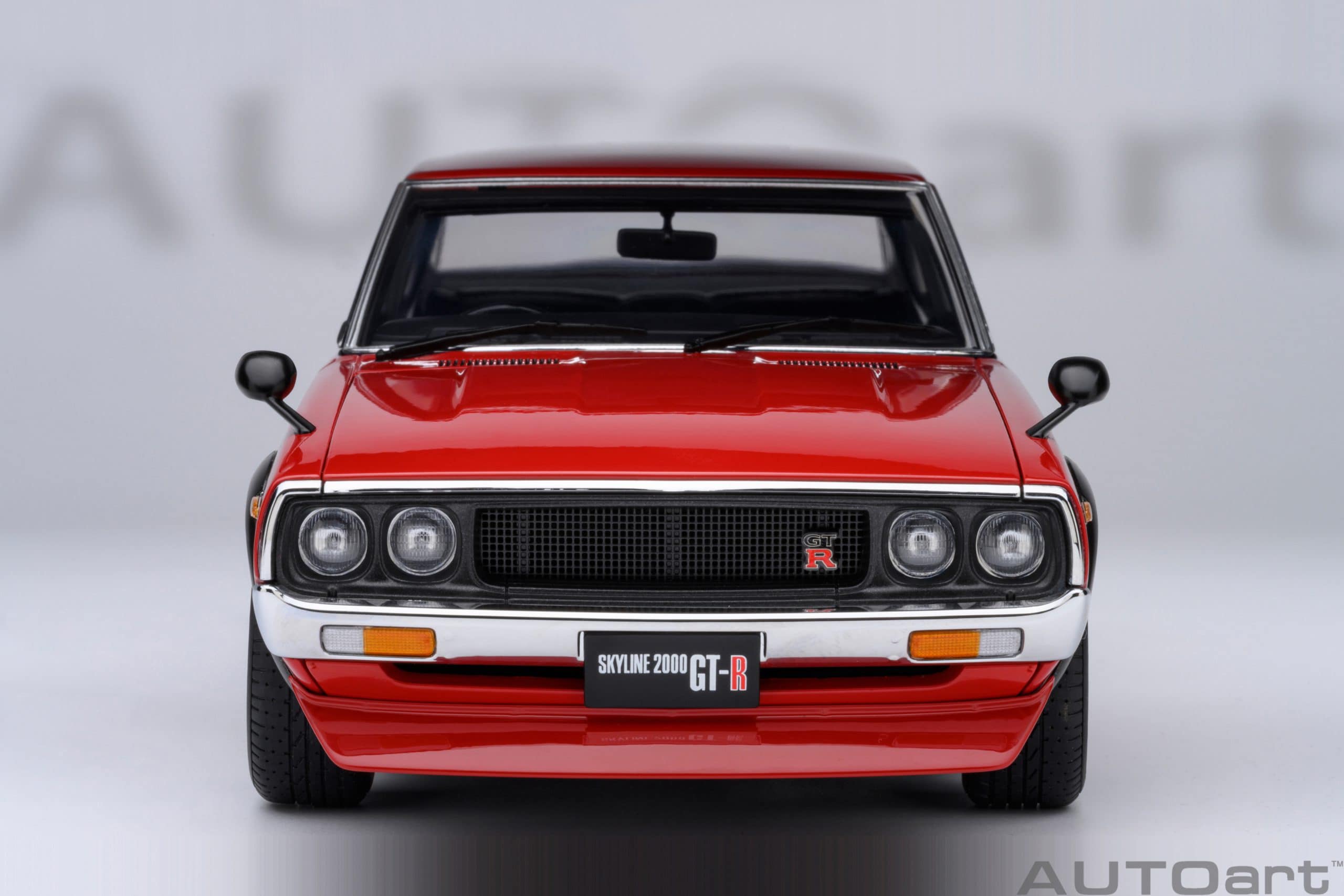 AUTOart Nissan Skyline 2000 GT-R 1973 (KPGC110) Tuned Version 1:18 - Red - Image 5