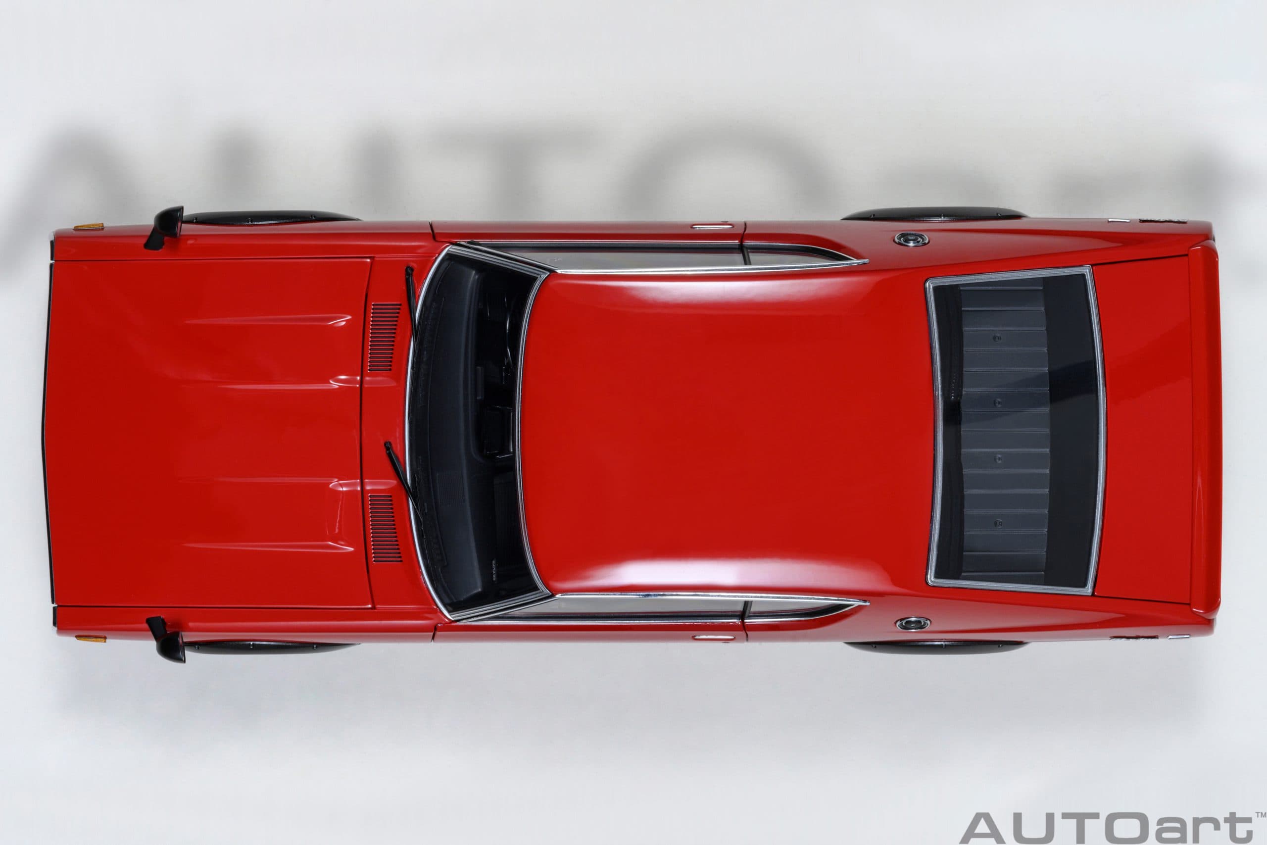 AUTOart Nissan Skyline 2000 GT-R 1973 (KPGC110) Tuned Version 1:18 - Red - Image 7