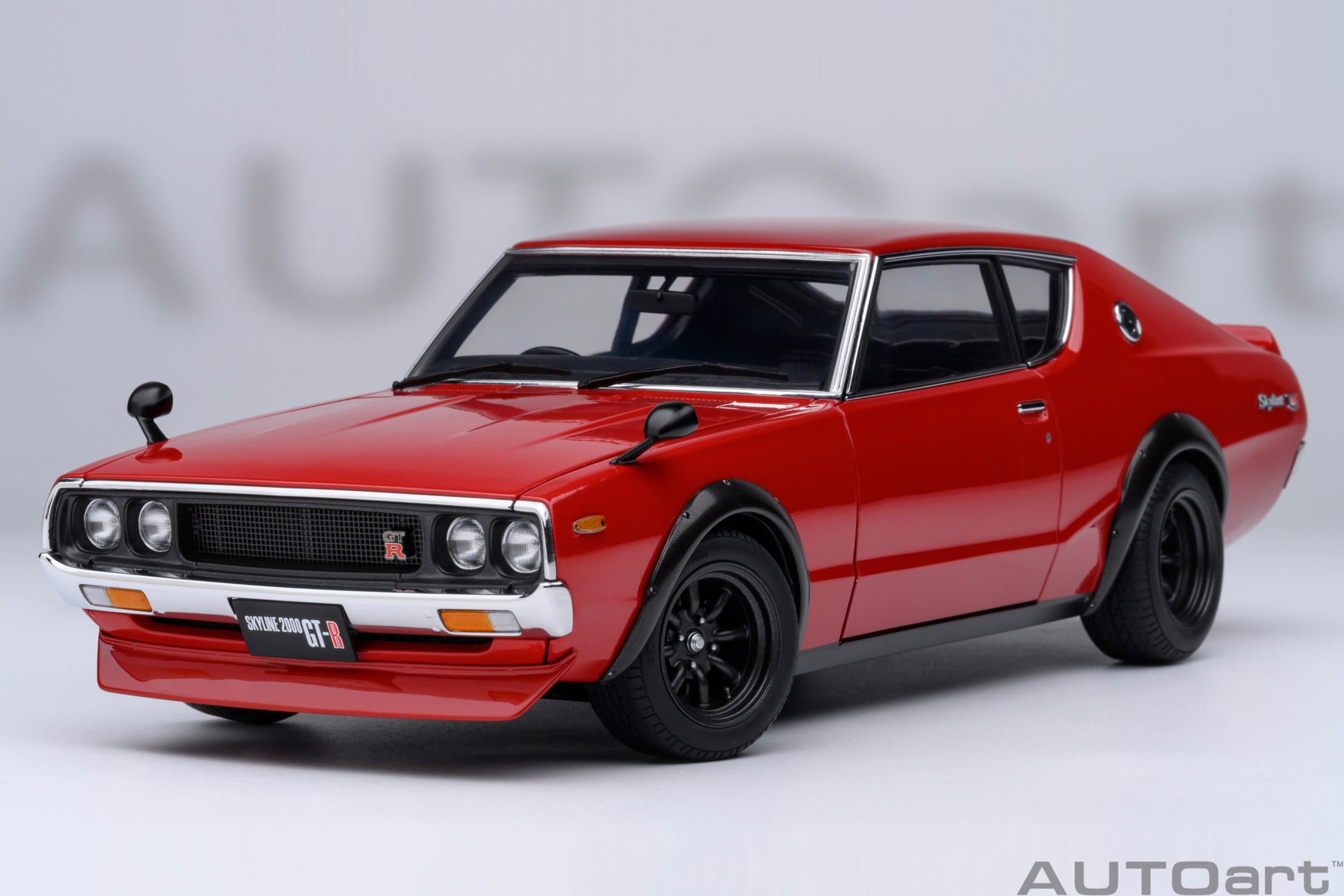 AUTOart Nissan Skyline 2000 GT-R 1973 (KPGC110) Tuned Version 1:18 - Red - Image 17