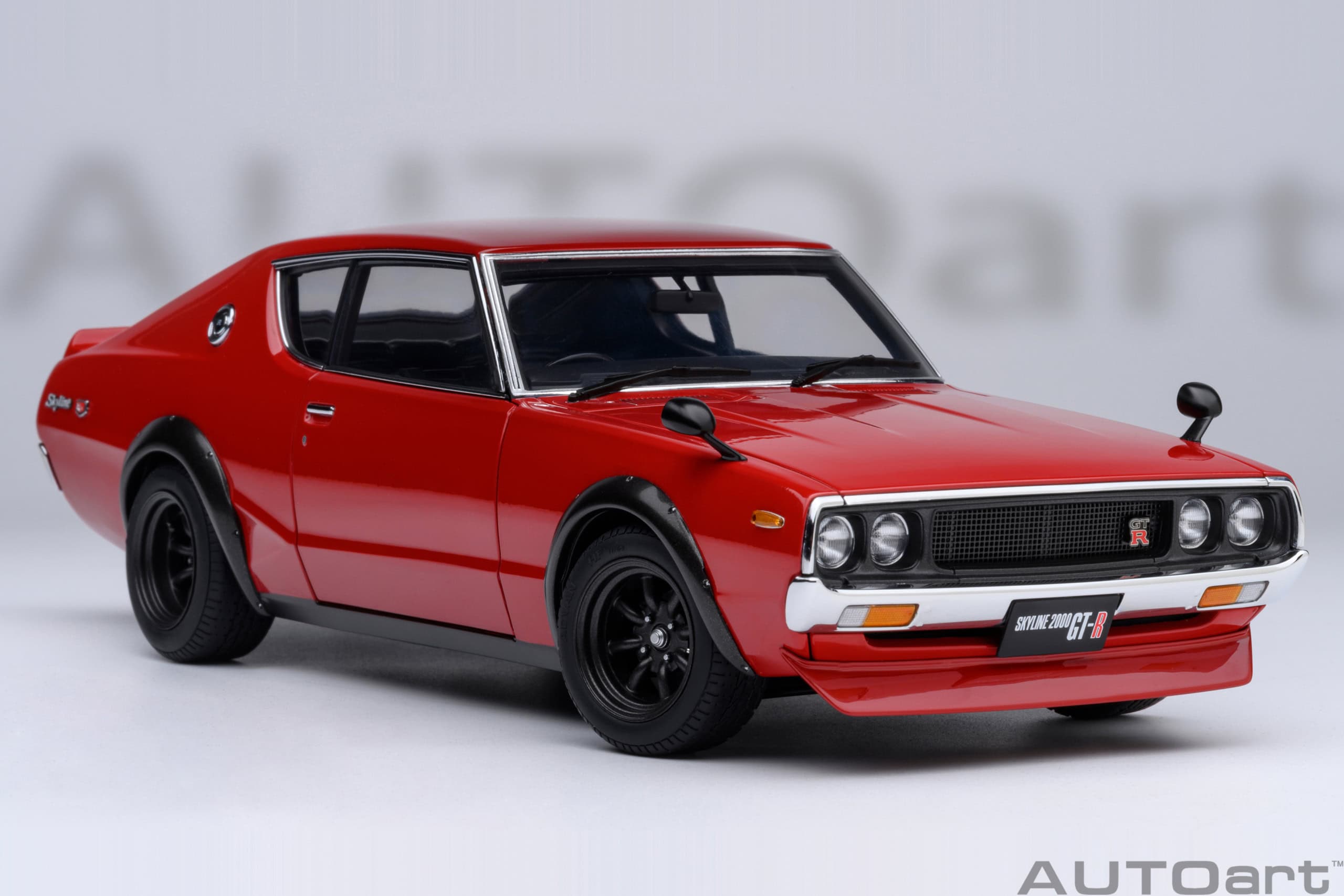 AUTOart Nissan Skyline 2000 GT-R 1973 (KPGC110) Tuned Version 1:18 - Red - Image 18
