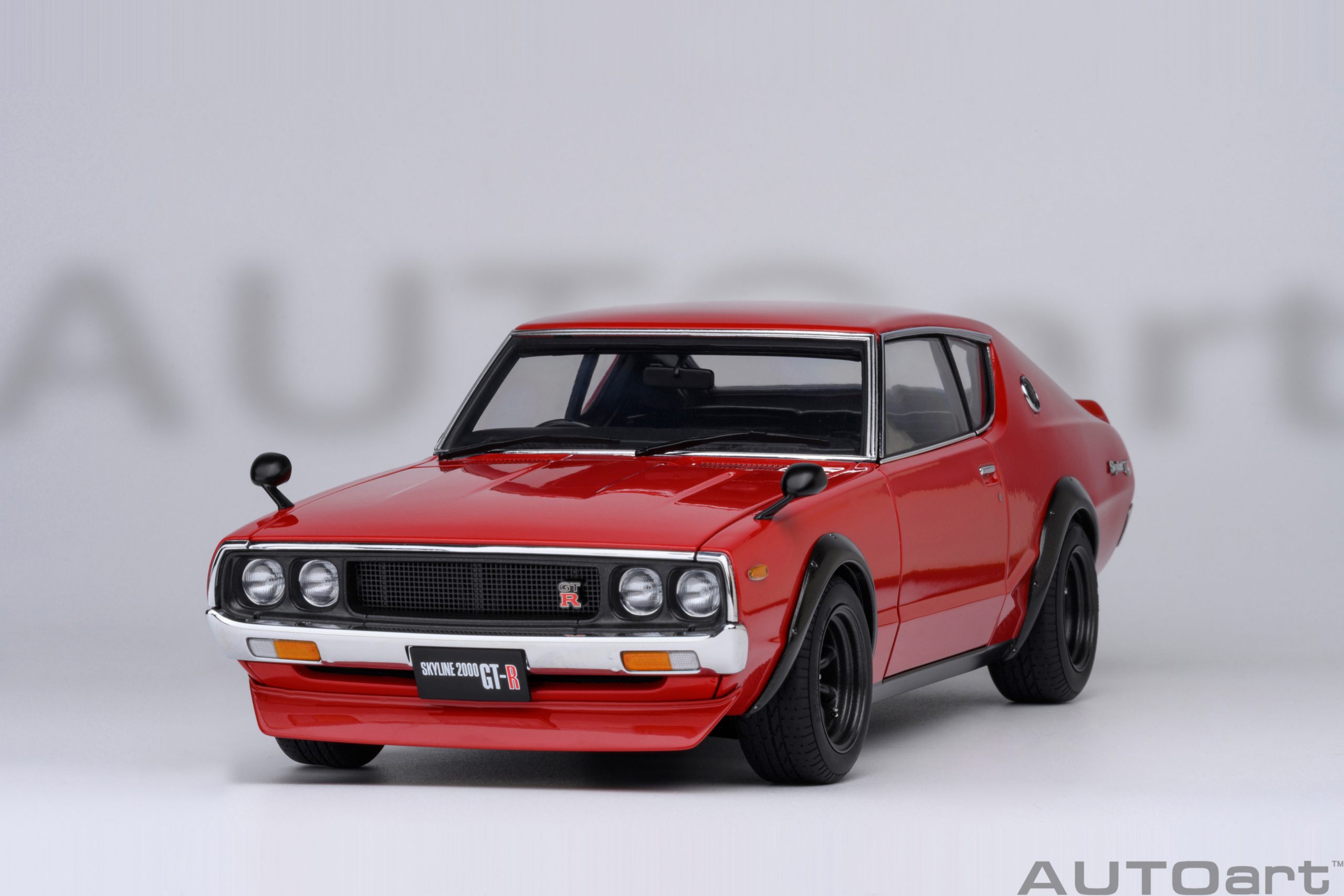 AUTOart Nissan Skyline 2000 GT-R 1973 (KPGC110) Tuned Version 1:18 - Red - Image 19