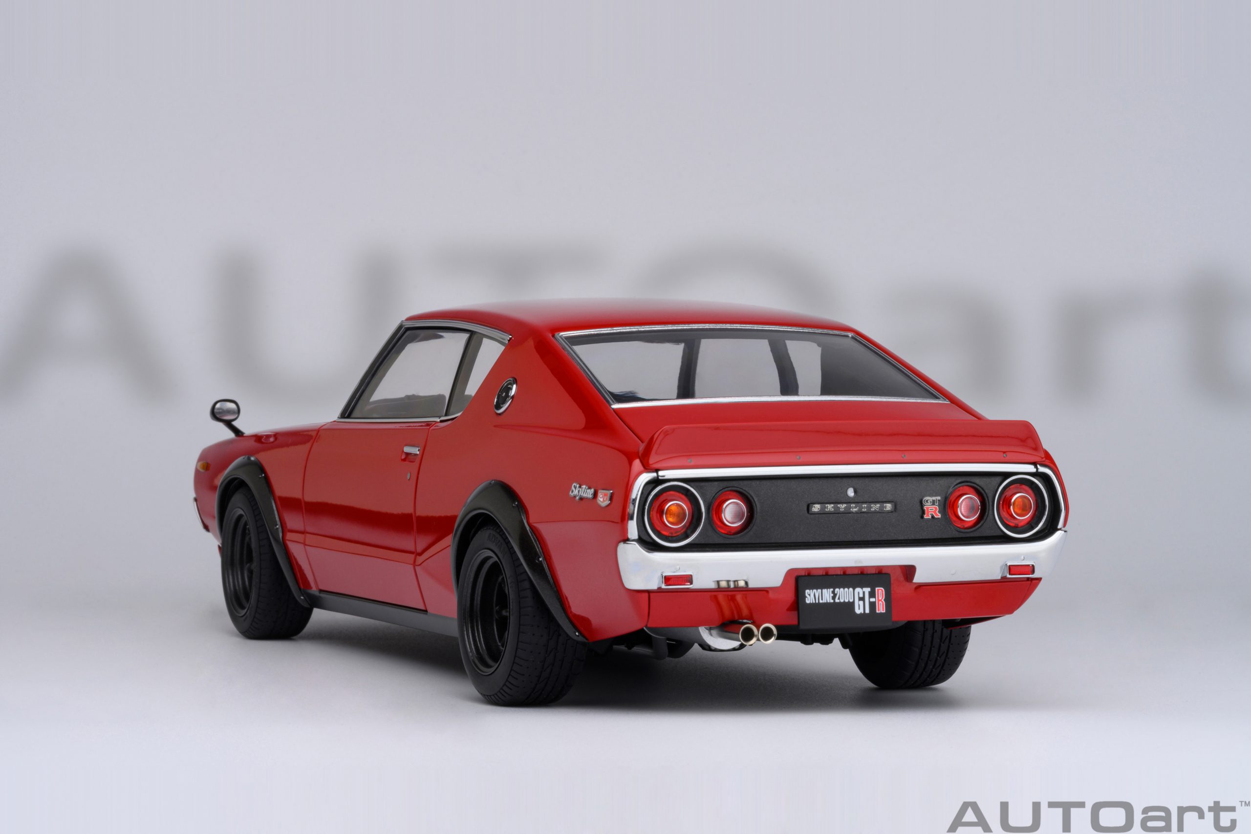 AUTOart Nissan Skyline 2000 GT-R 1973 (KPGC110) Tuned Version 1:18 - Red - Image 20