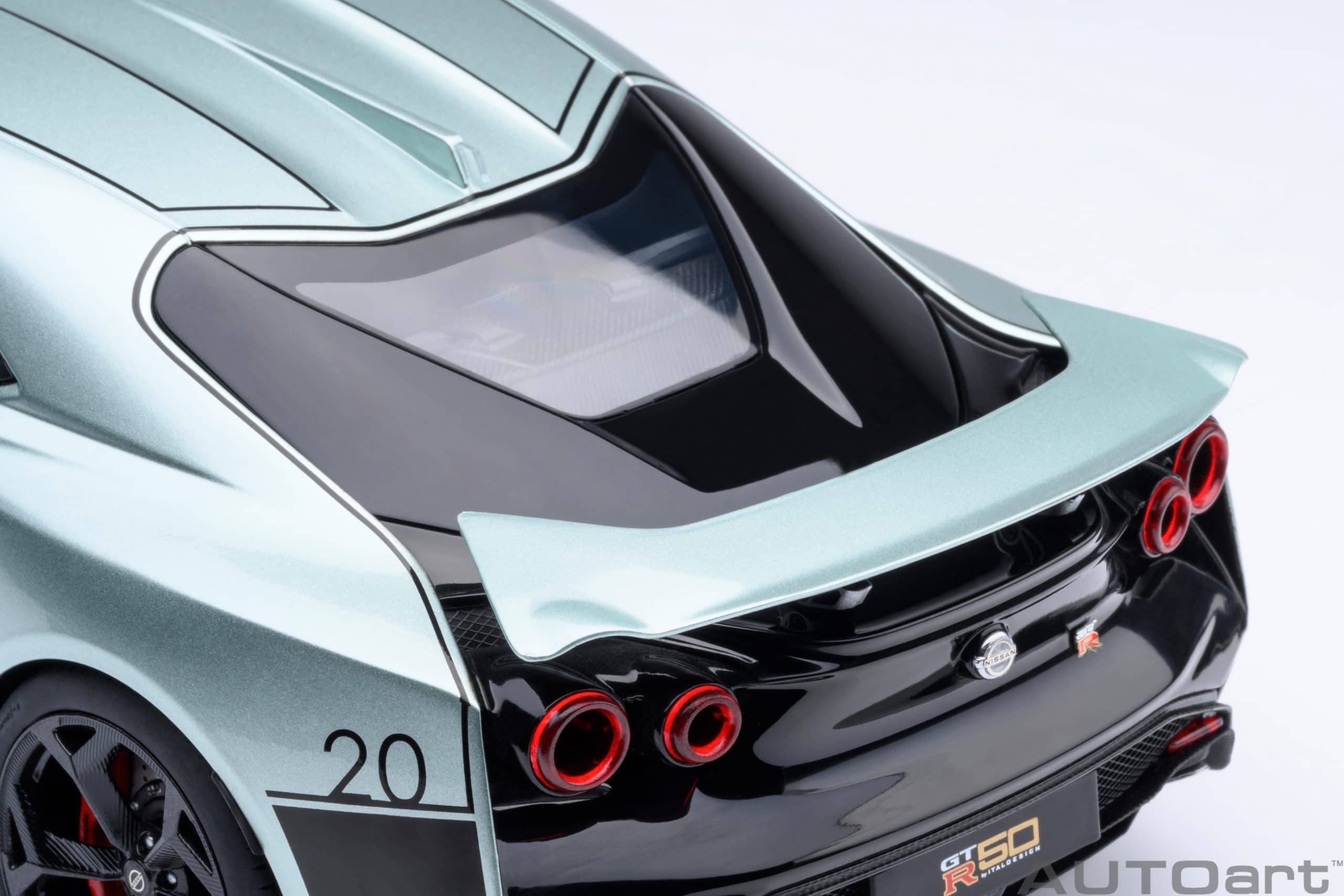 AUTOart Nissan GT-R50 by Italdesign 2020 1:18 - Metallic Green/Black - Image 13
