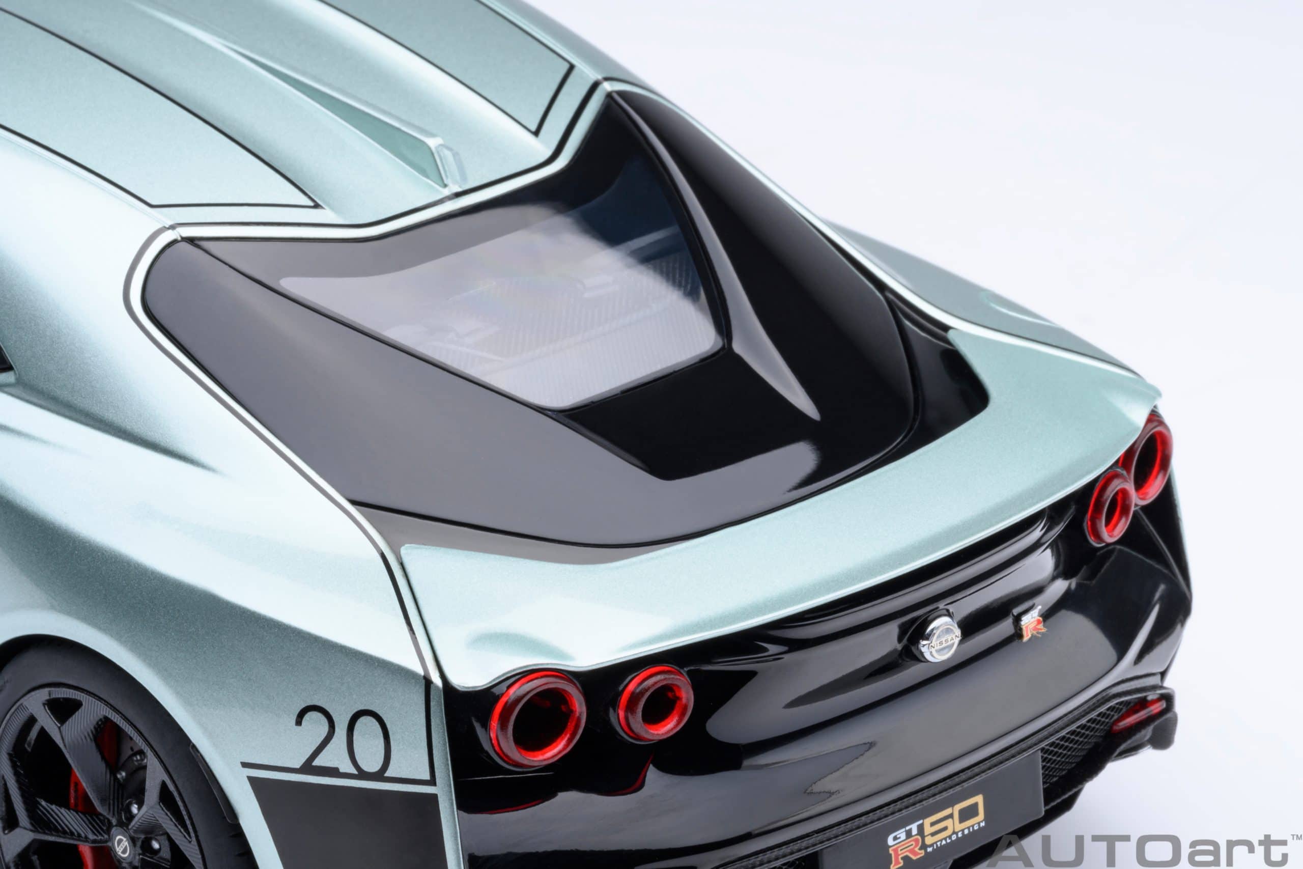 AUTOart Nissan GT-R50 by Italdesign 2020 1:18 - Metallic Green/Black - Image 15
