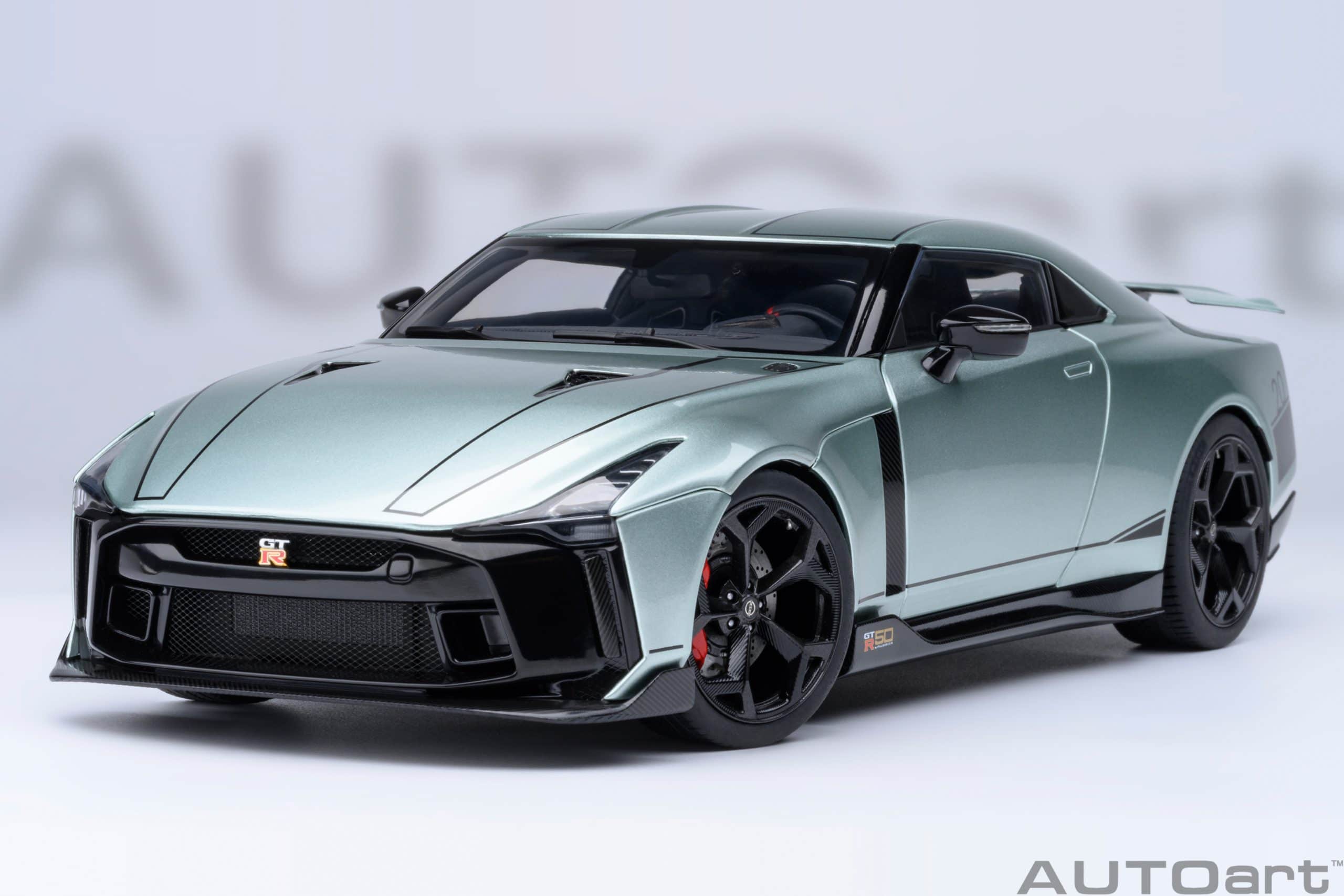 AUTOart Nissan GT-R50 by Italdesign 2020 1:18 - Metallic Green/Black - Image 20