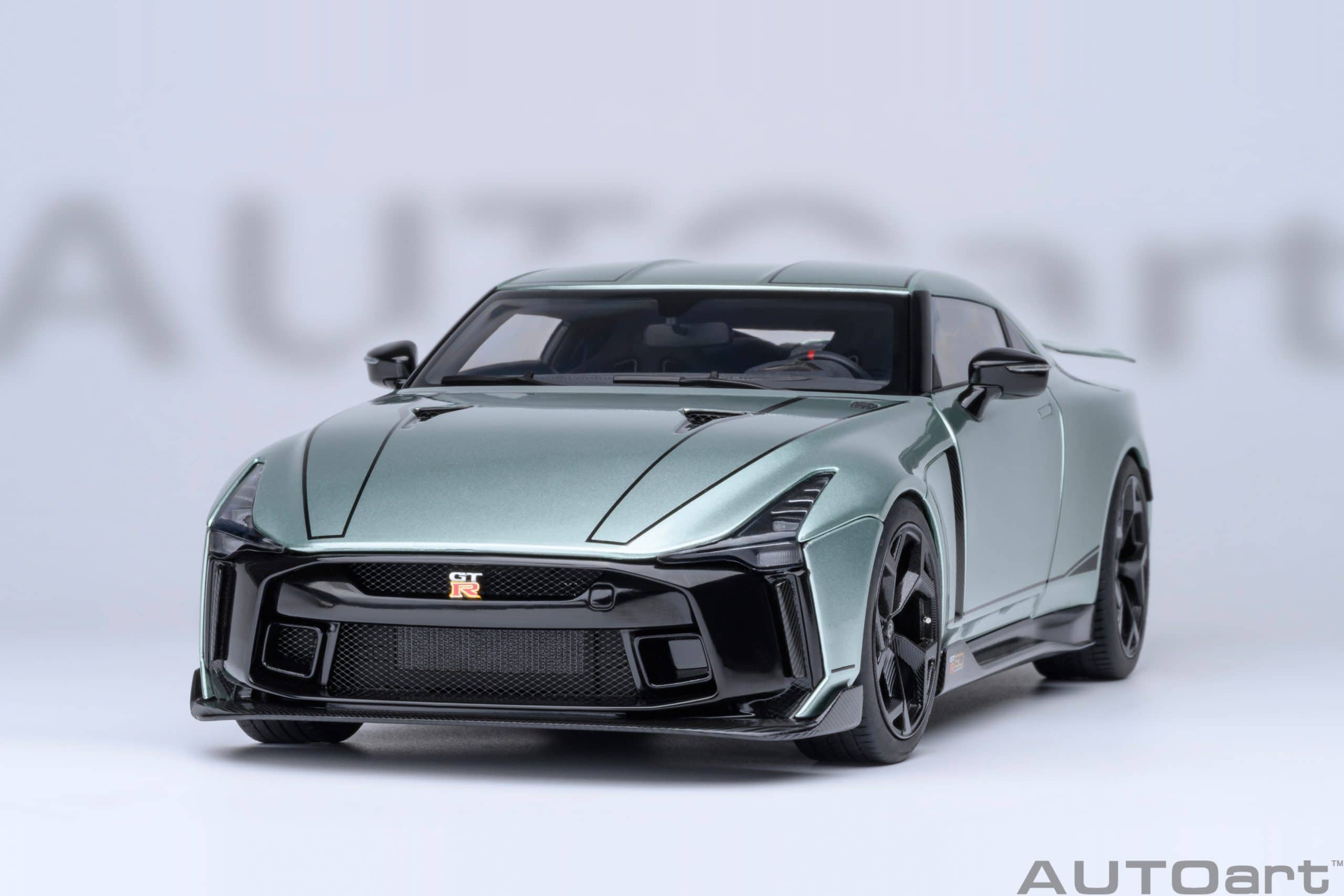AUTOart Nissan GT-R50 by Italdesign 2020 1:18 - Metallic Green/Black - Image 22