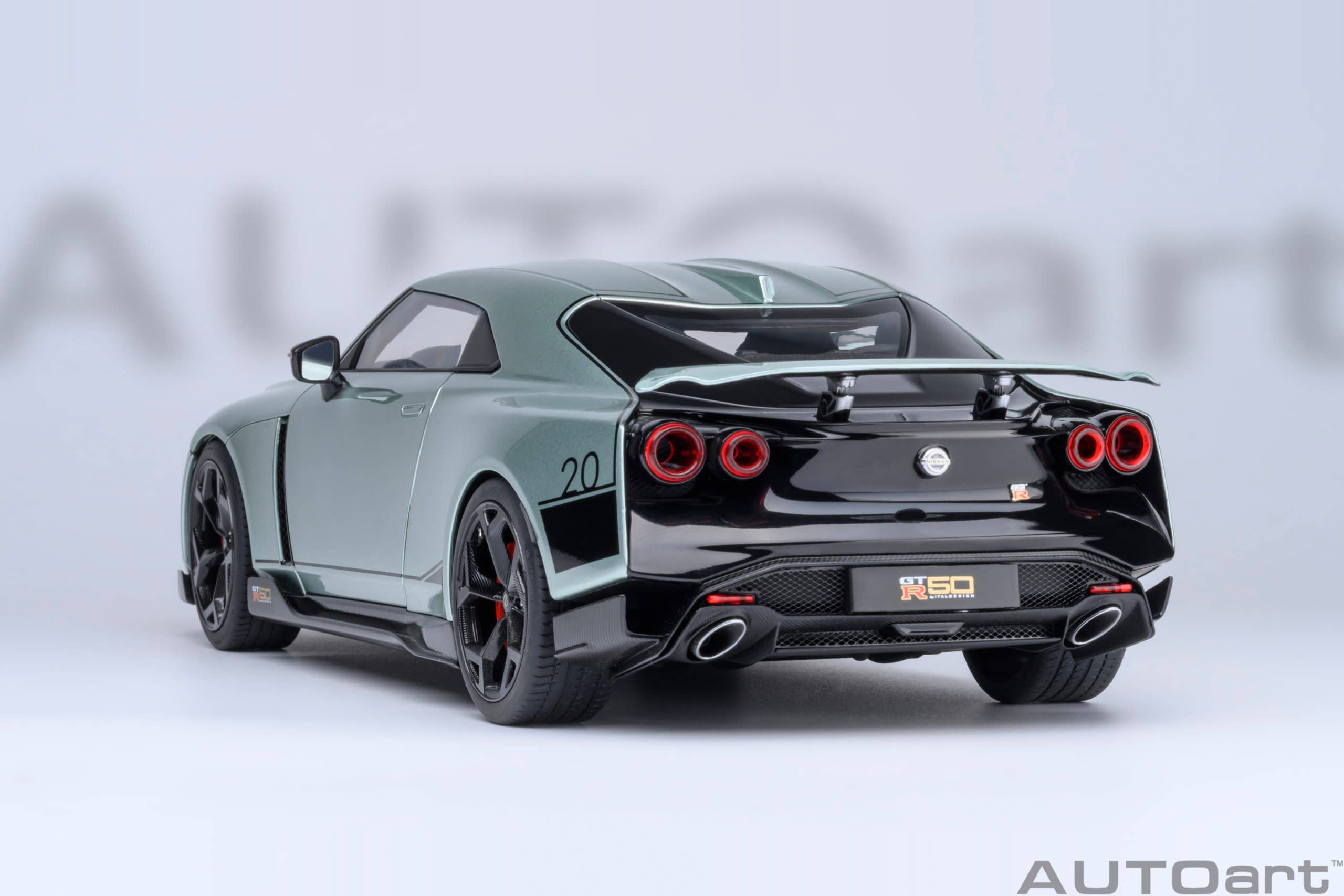 AUTOart Nissan GT-R50 by Italdesign 2020 1:18 - Metallic Green/Black - Image 23