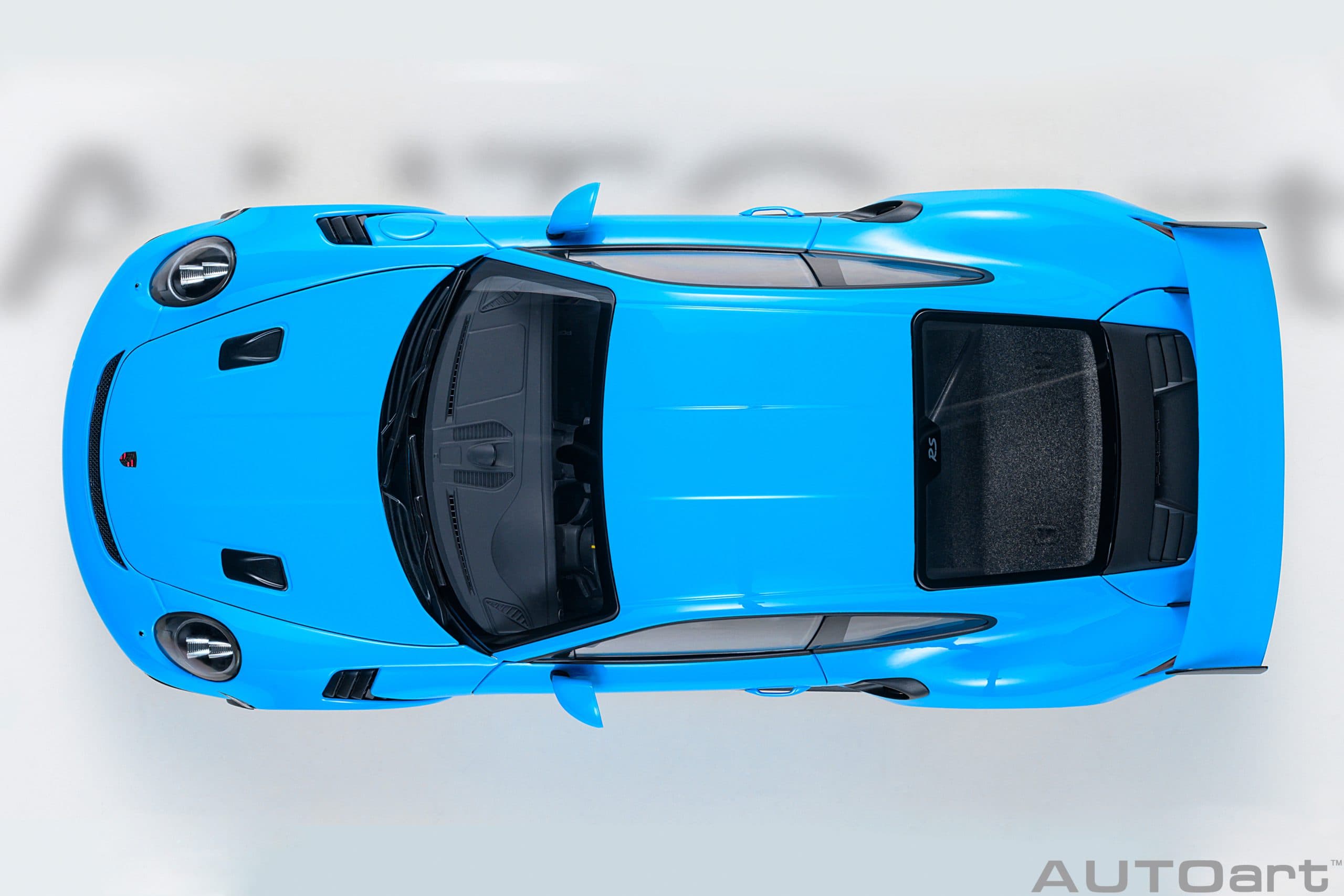 AUTOart Porsche 911 (991.2) GT3 RS 1:18 - Riviera Blue - Image 7