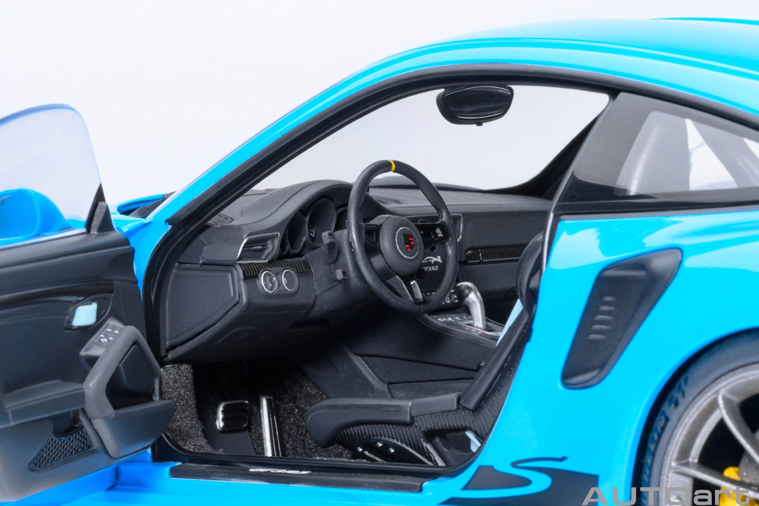 AUTOart Porsche 911 (991.2) GT3 RS 1:18 - Riviera Blue - Image 9