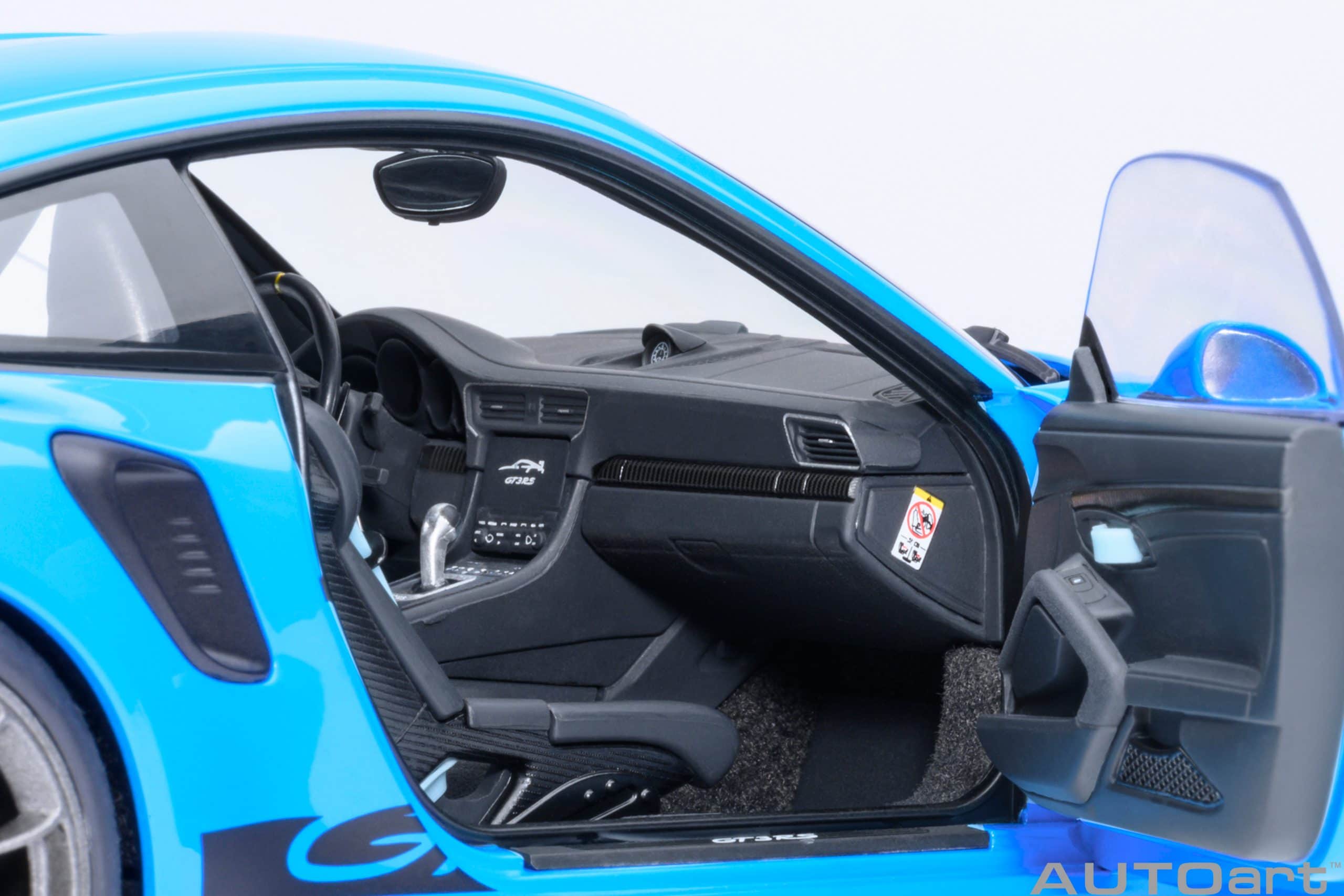 AUTOart Porsche 911 (991.2) GT3 RS 1:18 - Riviera Blue - Image 10