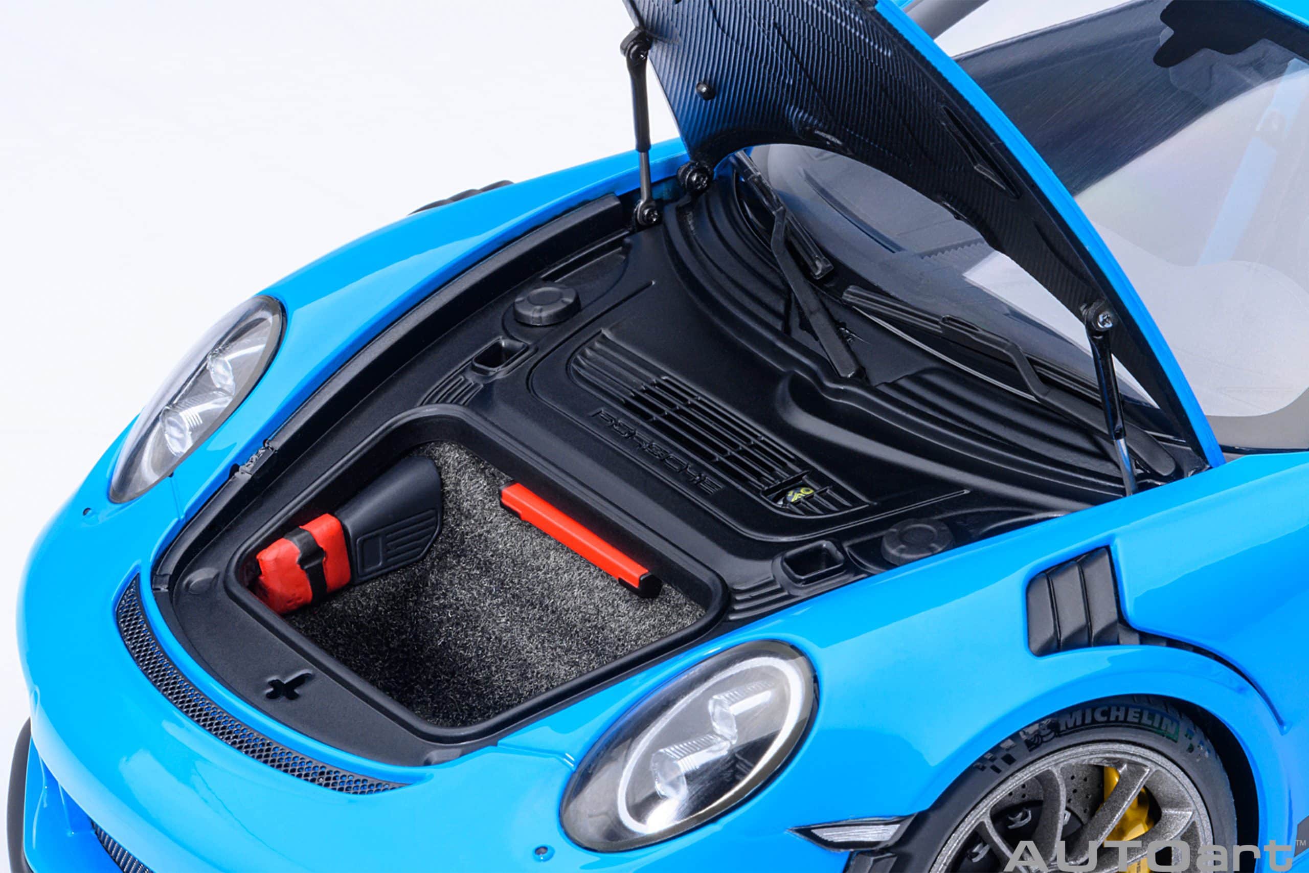AUTOart Porsche 911 (991.2) GT3 RS 1:18 - Riviera Blue - Image 11