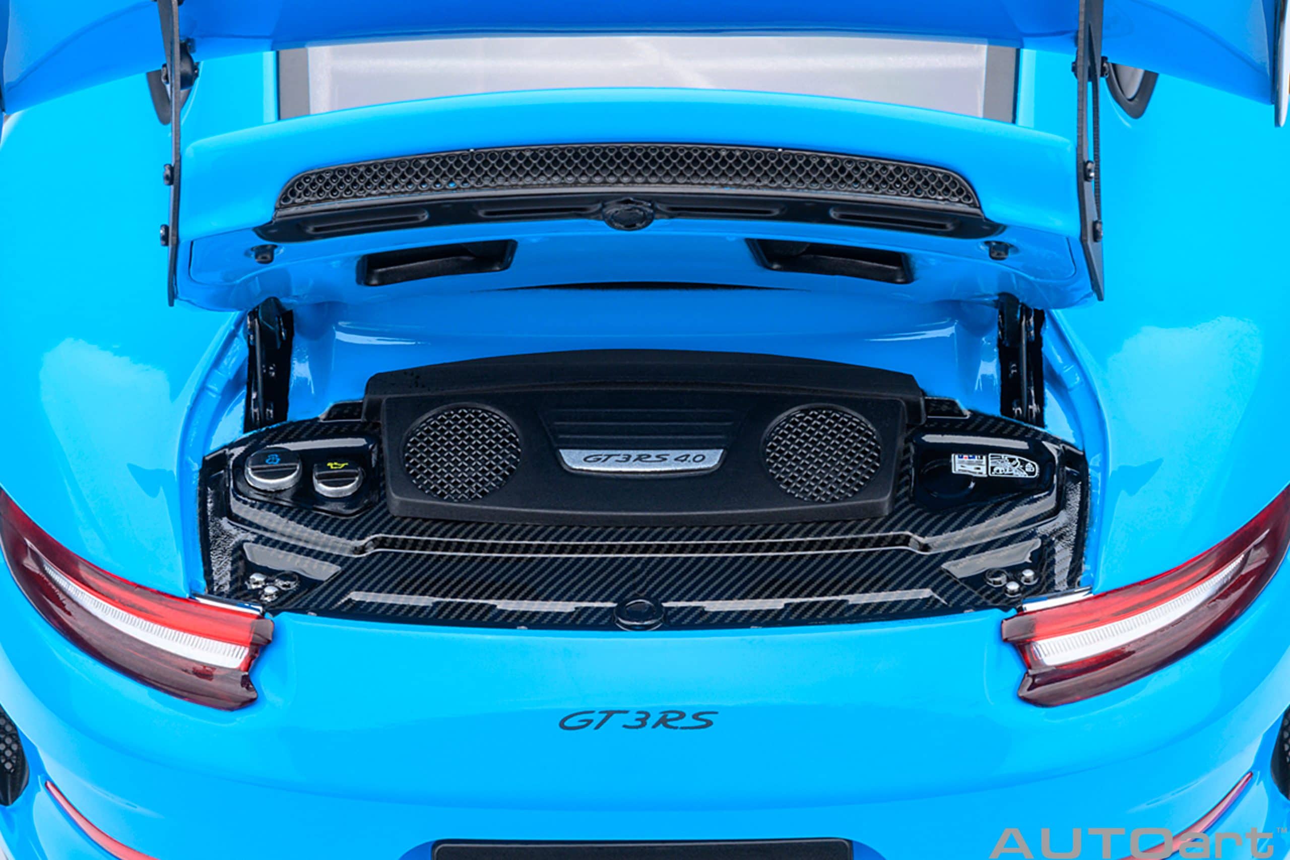 AUTOart Porsche 911 (991.2) GT3 RS 1:18 - Riviera Blue - Image 12