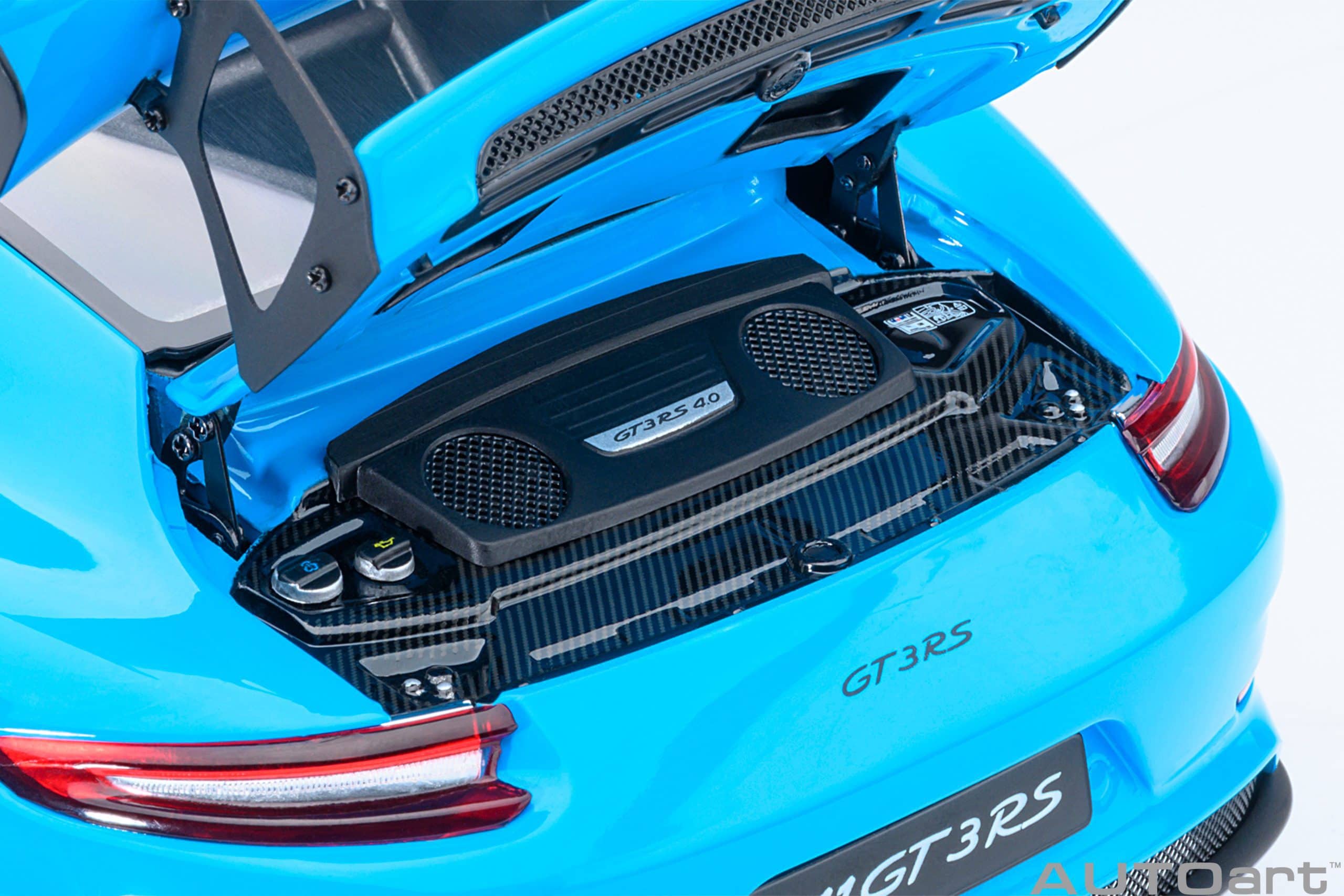 AUTOart Porsche 911 (991.2) GT3 RS 1:18 - Riviera Blue - Image 13