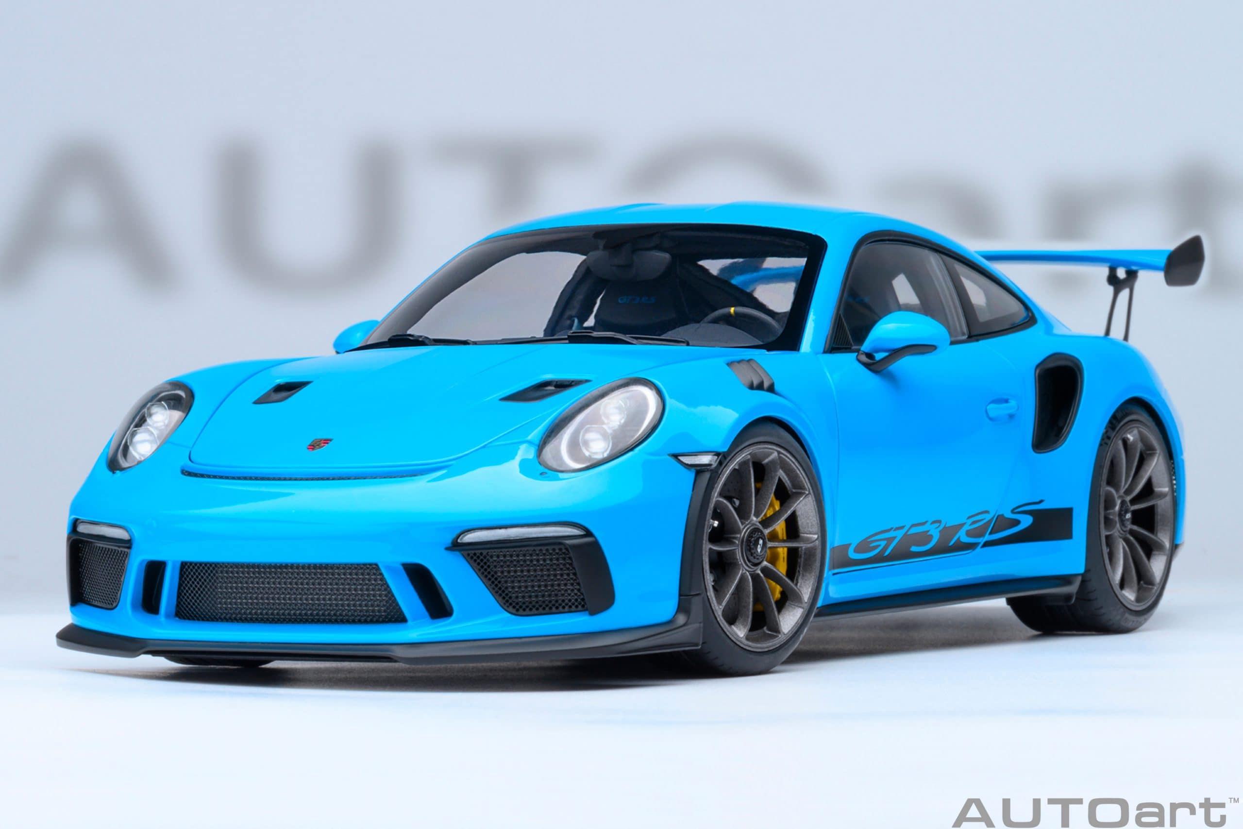 AUTOart Porsche 911 (991.2) GT3 RS 1:18 - Riviera Blue - Image 17