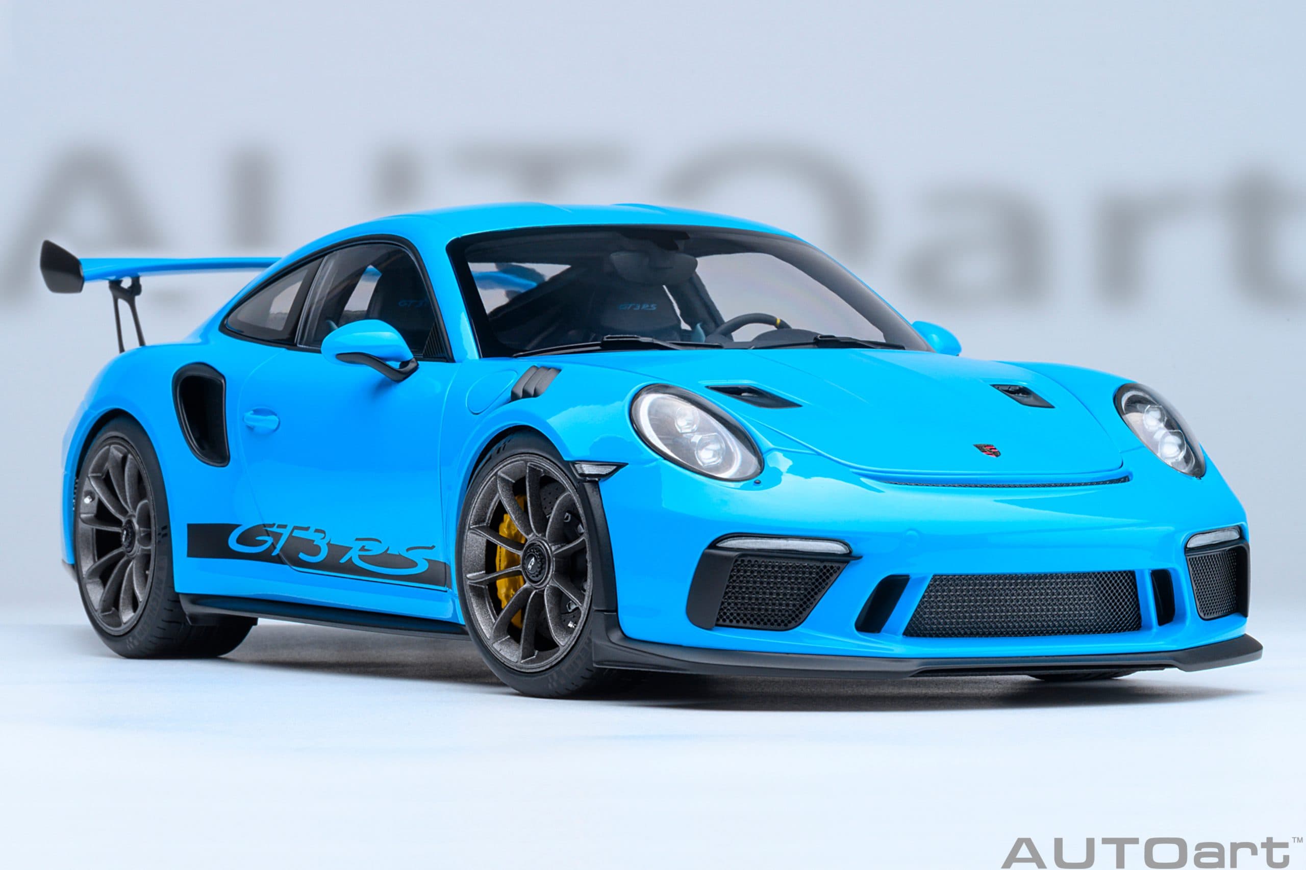 AUTOart Porsche 911 (991.2) GT3 RS 1:18 - Riviera Blue - Image 18