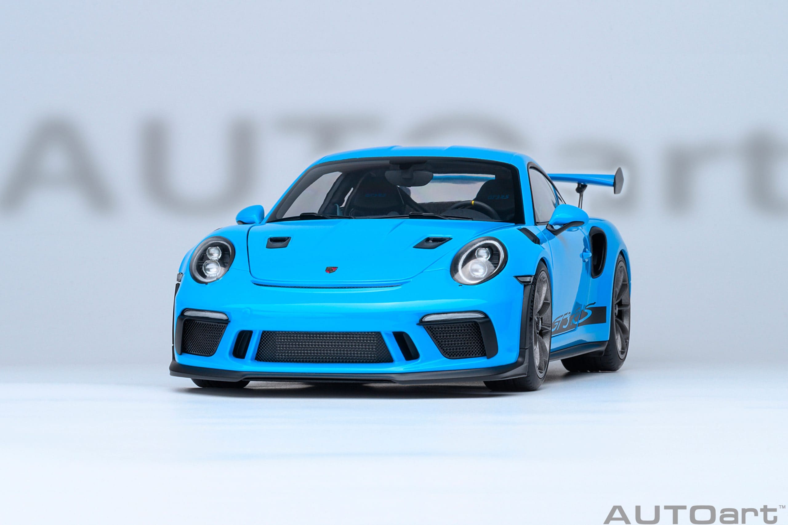 AUTOart Porsche 911 (991.2) GT3 RS 1:18 - Riviera Blue - Image 19