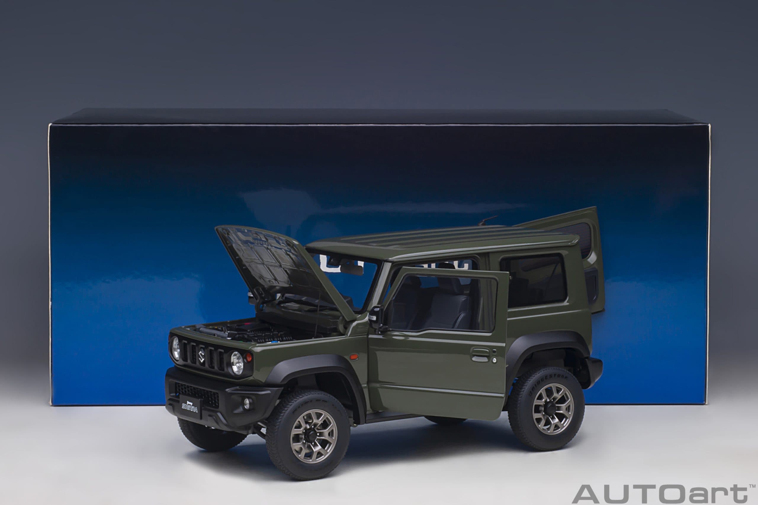 AUTOart Suzuki Jimny Sierra (JB74) RHD 1:18 - Jungle Green - Image 18