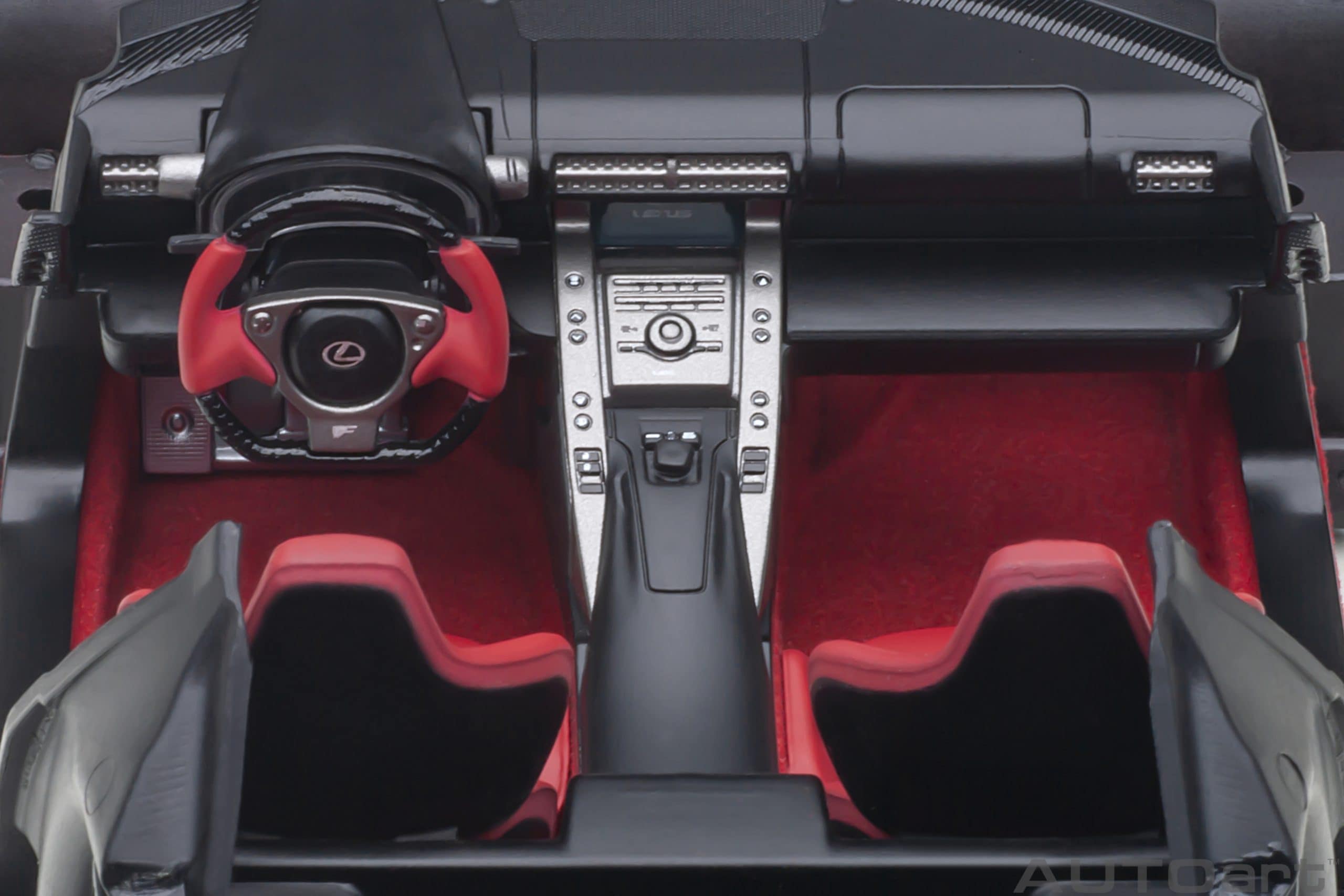 AUTOart Lexus LFA 2010 1:18 - Whitest White / Carbon Black - Image 16