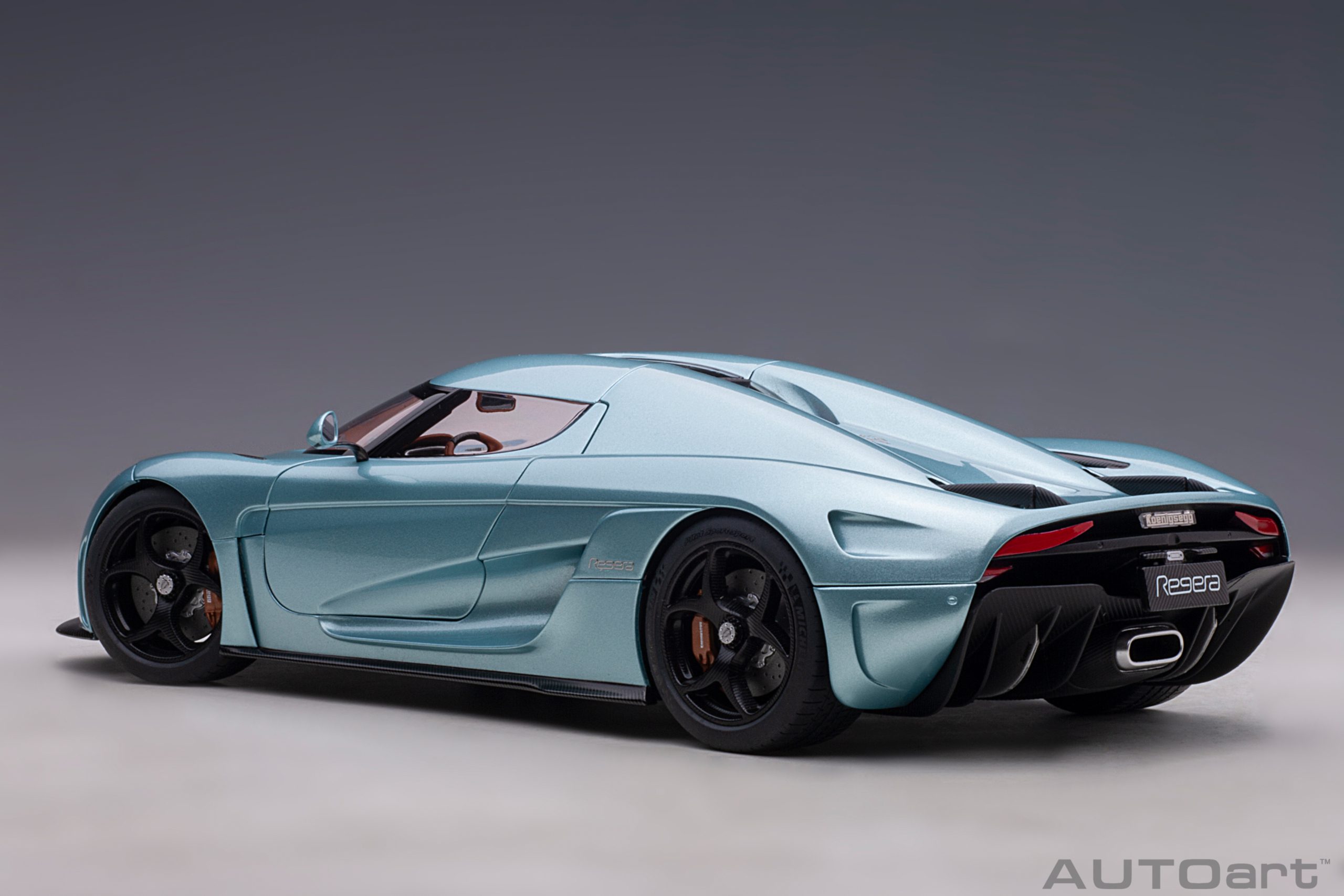 AUTOart Koenigsegg Regera 2016 1:18 - Horizon Blue - Image 4