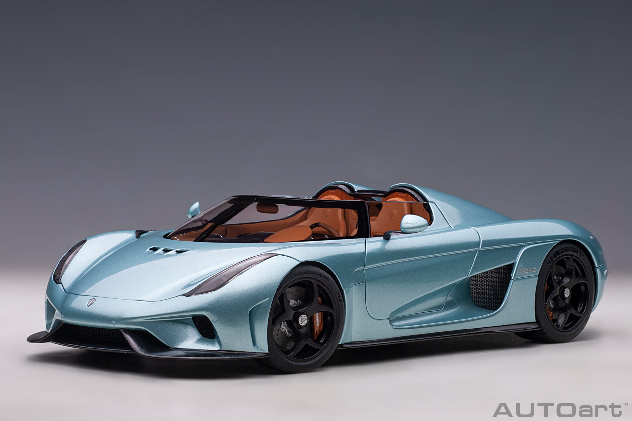 AUTOart Koenigsegg Regera 2016 1:18 - Horizon Blue - Image 2