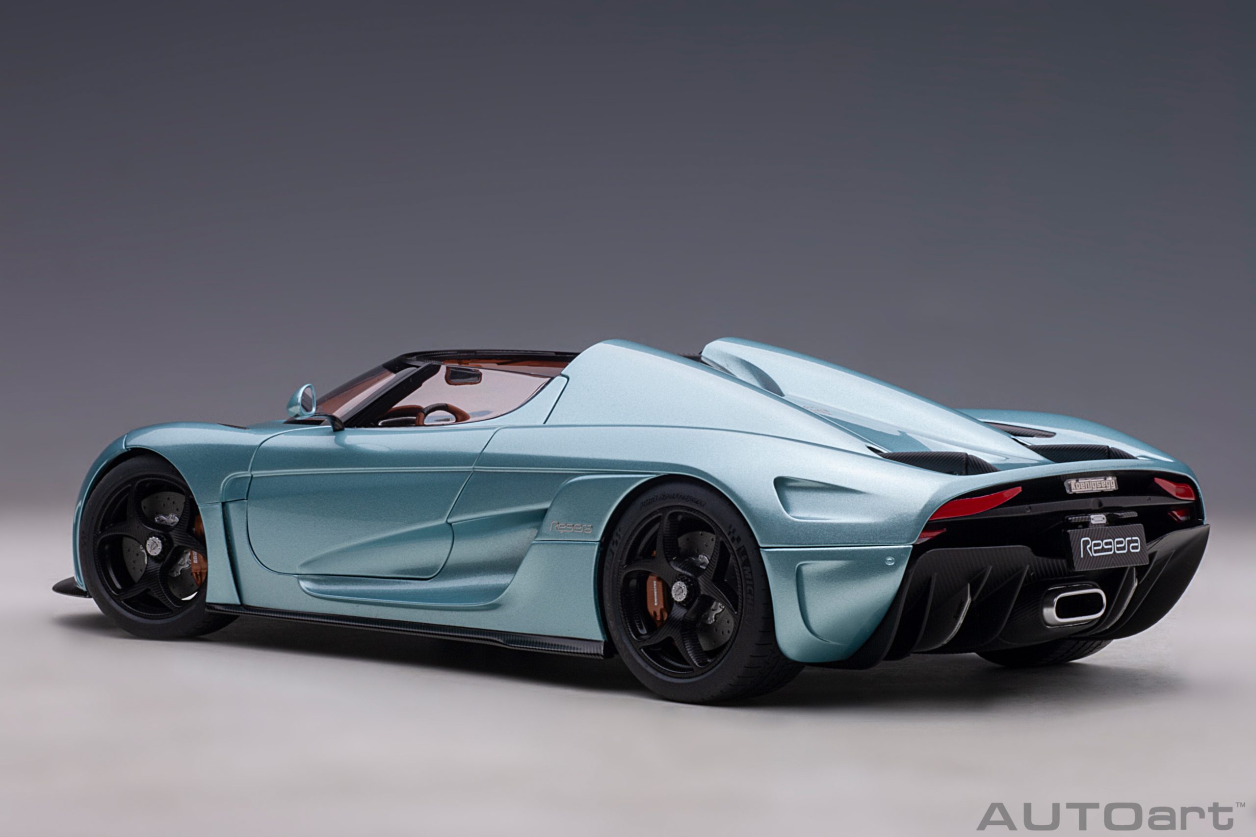AUTOart Koenigsegg Regera 2016 1:18 - Horizon Blue - Image 3