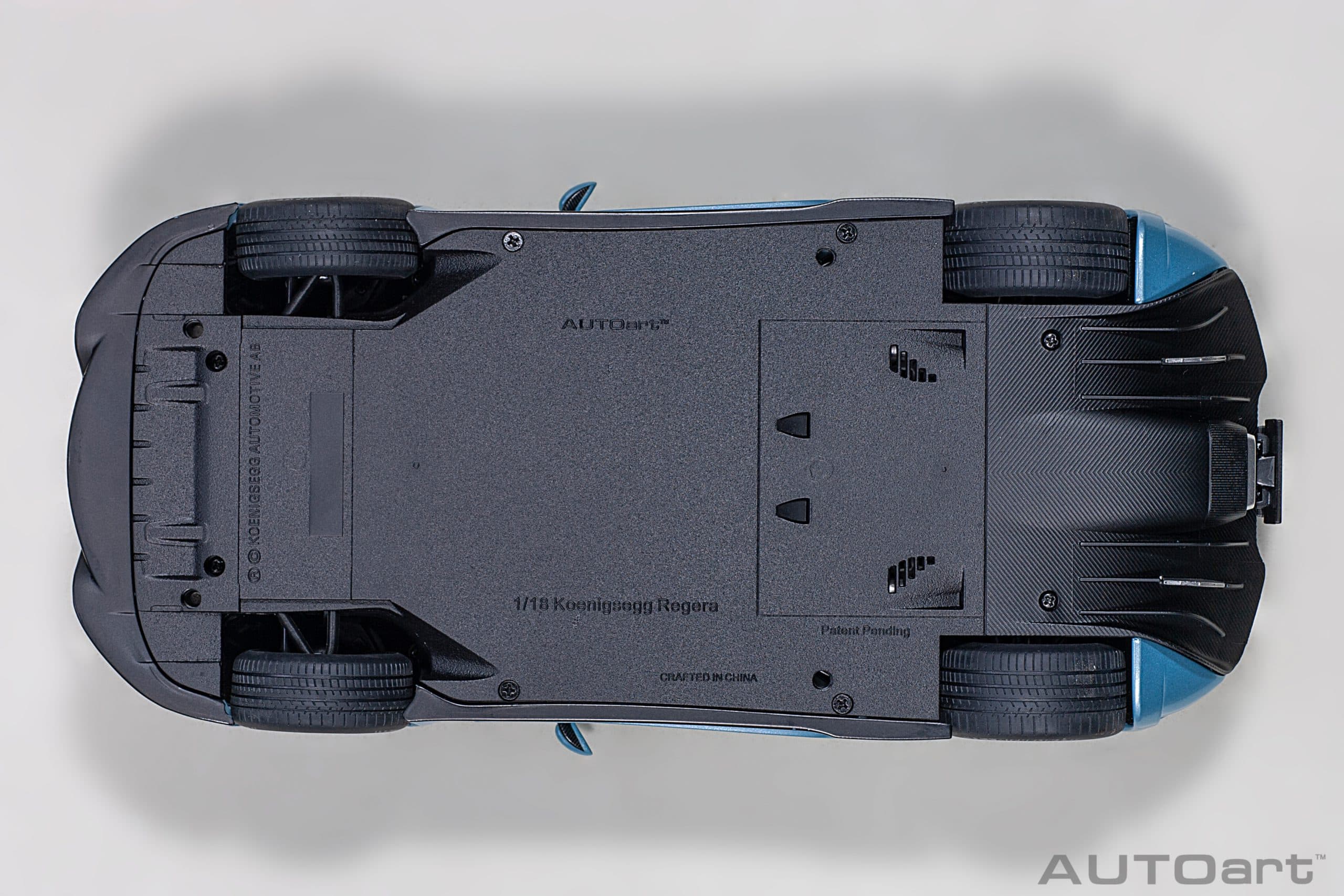 AUTOart Koenigsegg Regera 2016 1:18 - Horizon Blue - Image 10