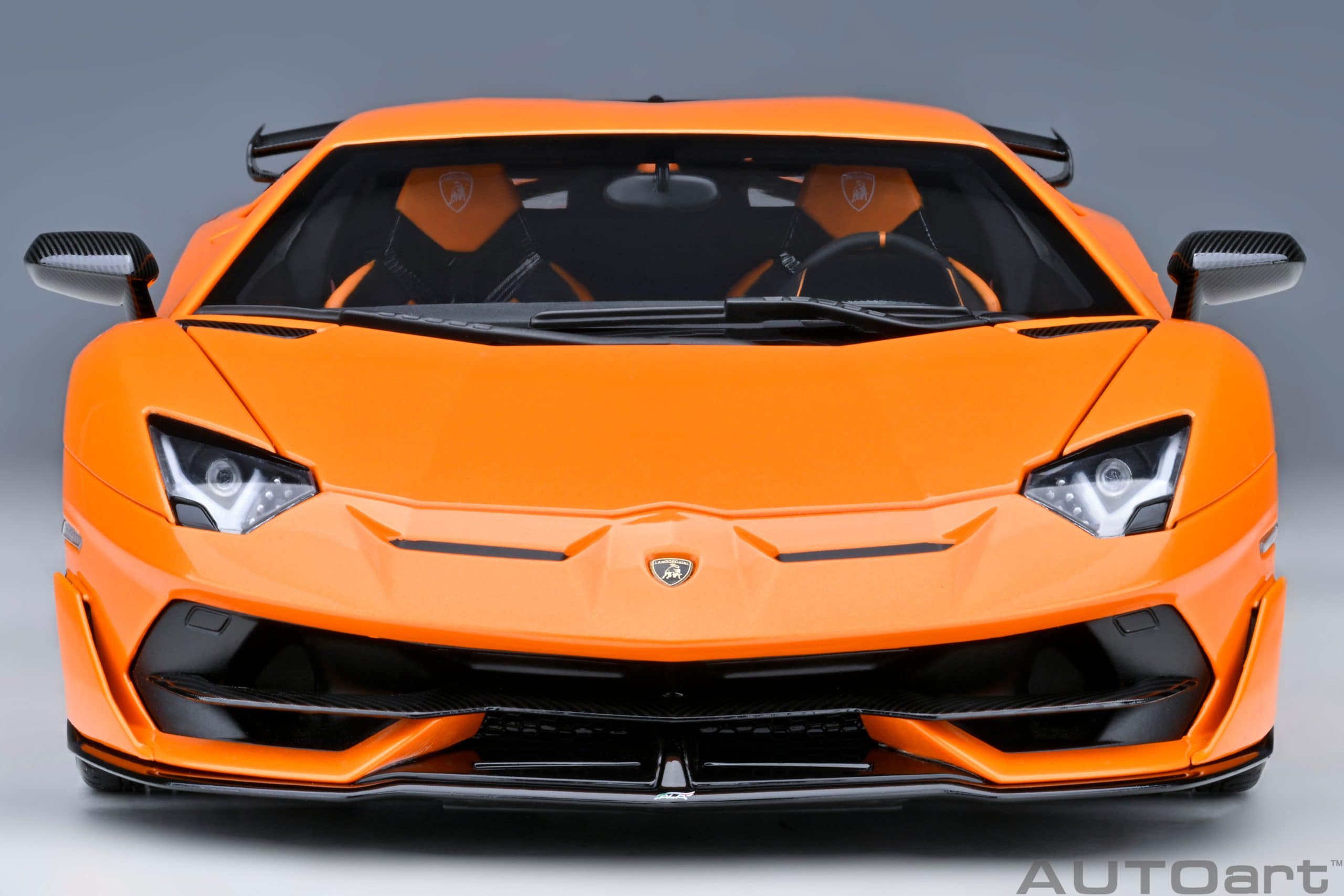 AUTOart Lamborghini Aventador SVJ 2019 1:18 - Pearl Orange - Image 5