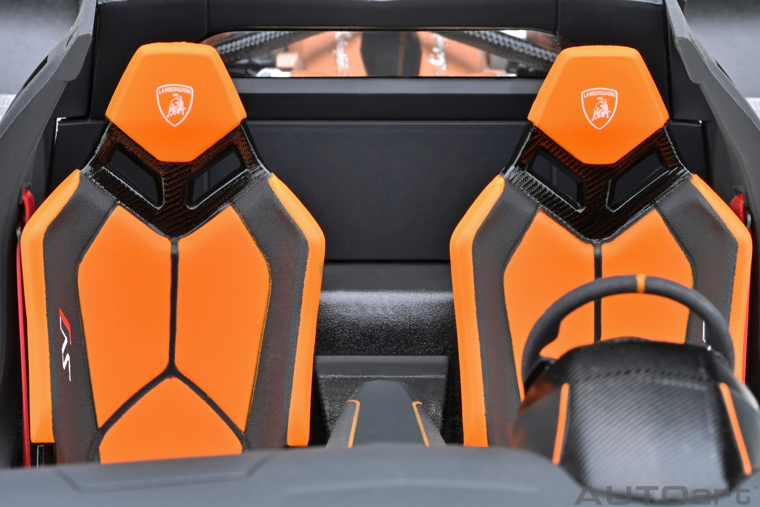 AUTOart Lamborghini Aventador SVJ 2019 1:18 - Pearl Orange - Image 13