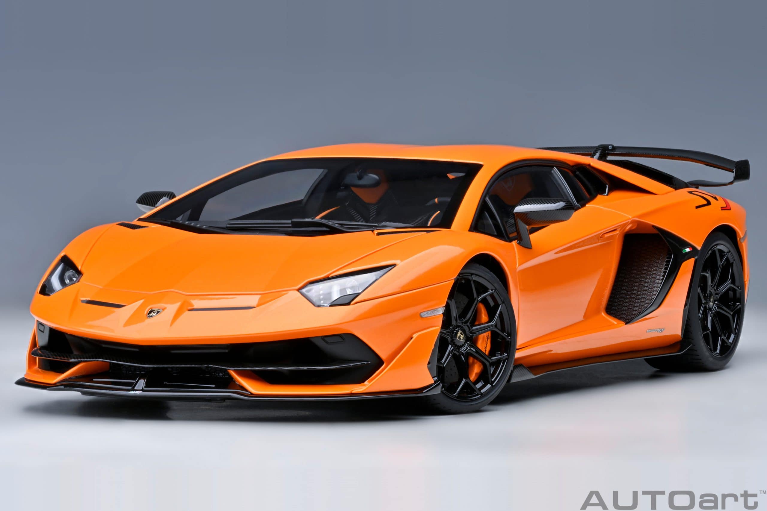 AUTOart Lamborghini Aventador SVJ 2019 1:18 - Pearl Orange - Image 16