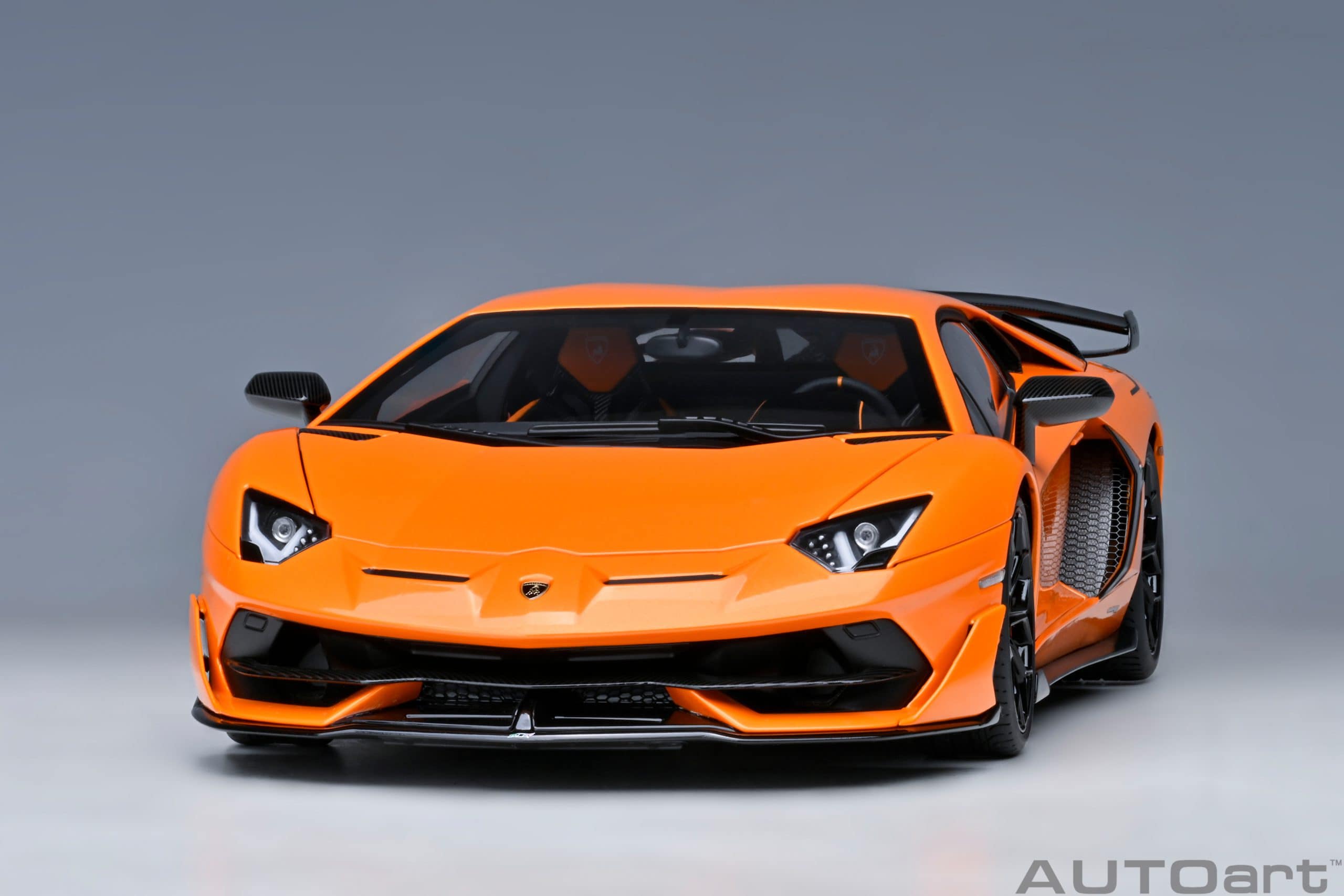 AUTOart Lamborghini Aventador SVJ 2019 1:18 - Pearl Orange - Image 18