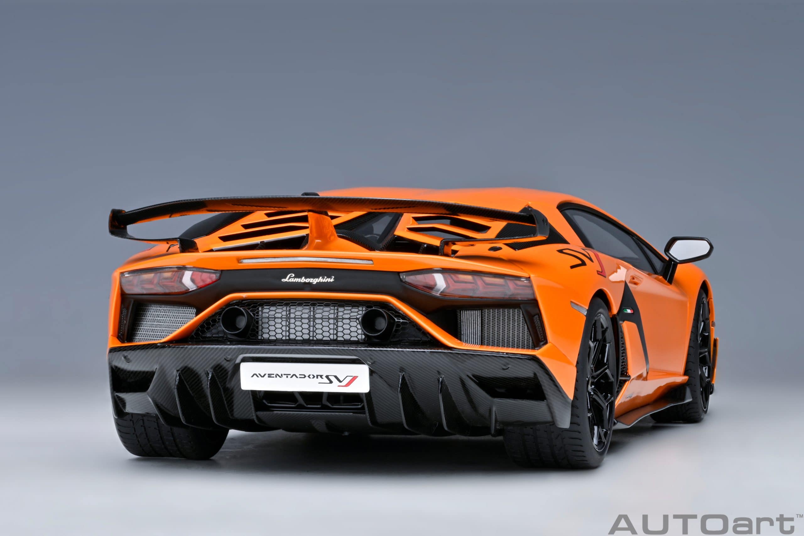 AUTOart Lamborghini Aventador SVJ 2019 1:18 - Pearl Orange - Image 19