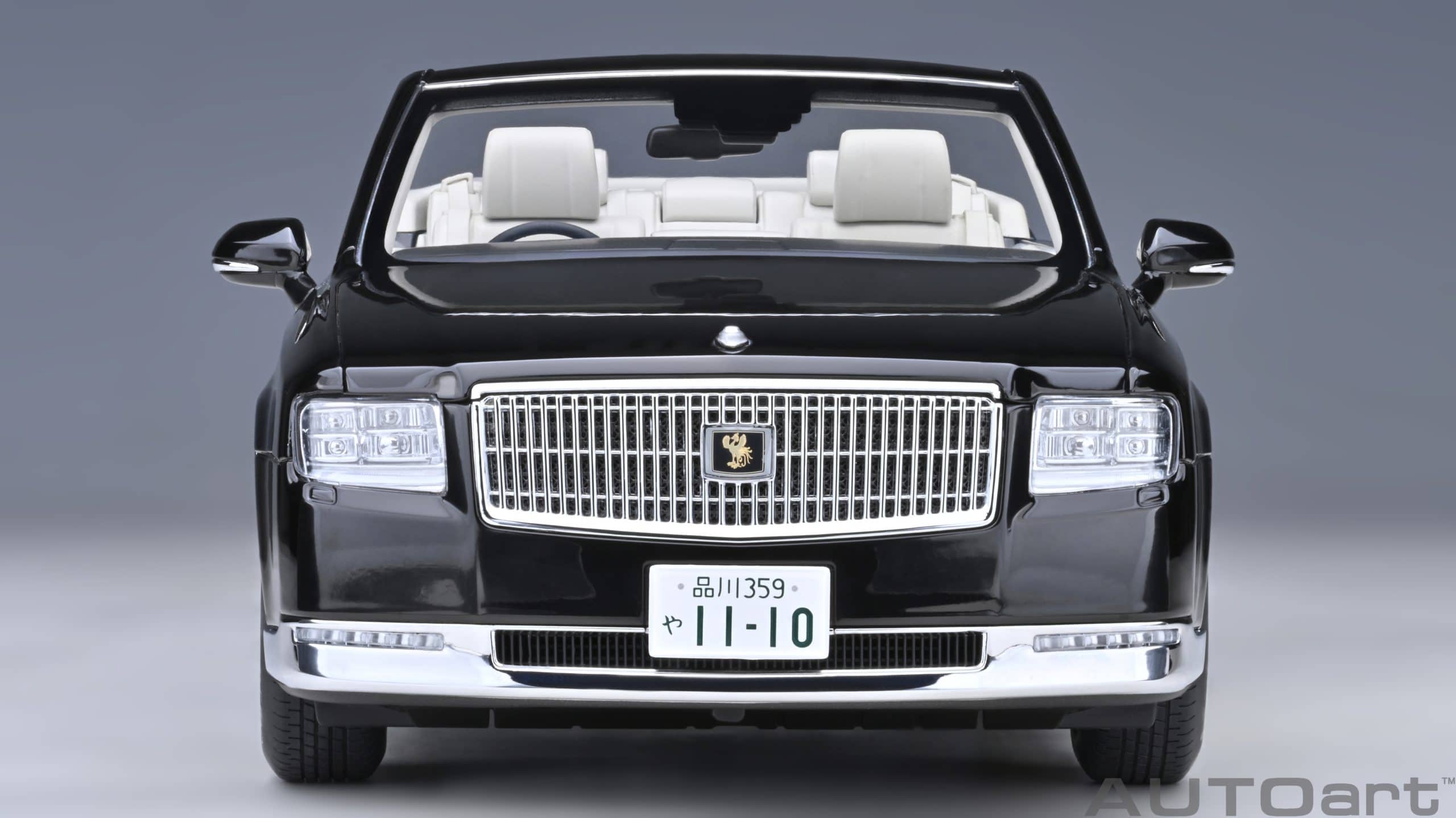 AUTOart Toyota Century Open Car 2019 1:18 - Black - Image 5