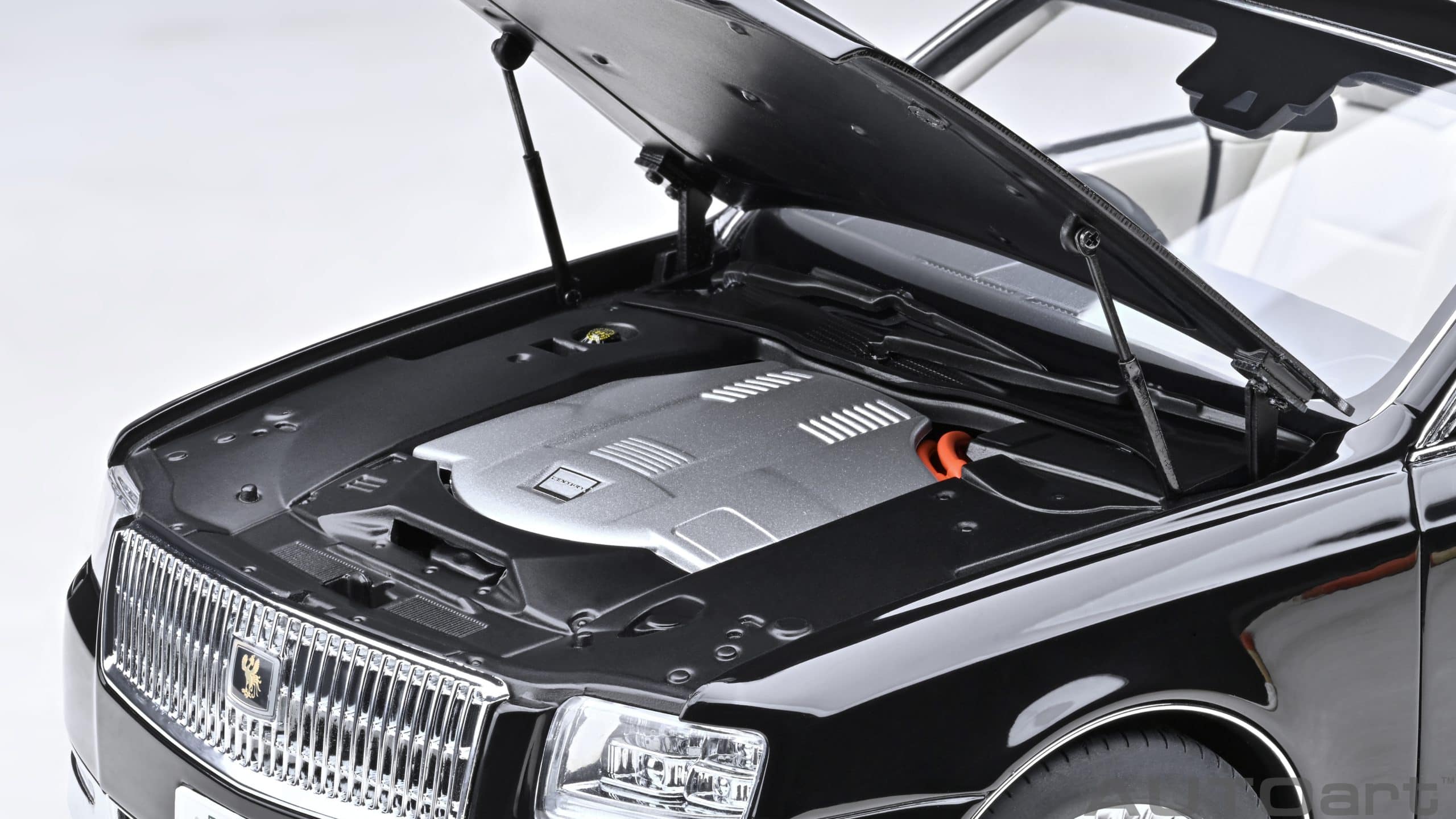 AUTOart Toyota Century Open Car 2019 1:18 - Black - Image 9
