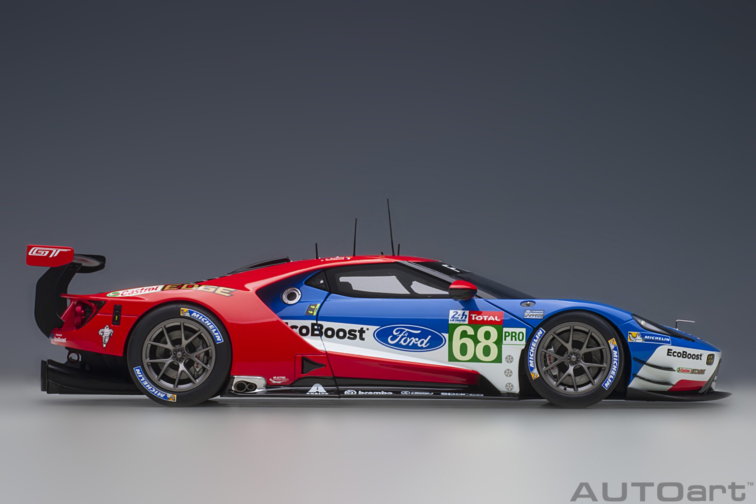 AUTOart Ford GT LM 2019 Hand/Müller/Bourdais #68 1:18 - Immagine 4