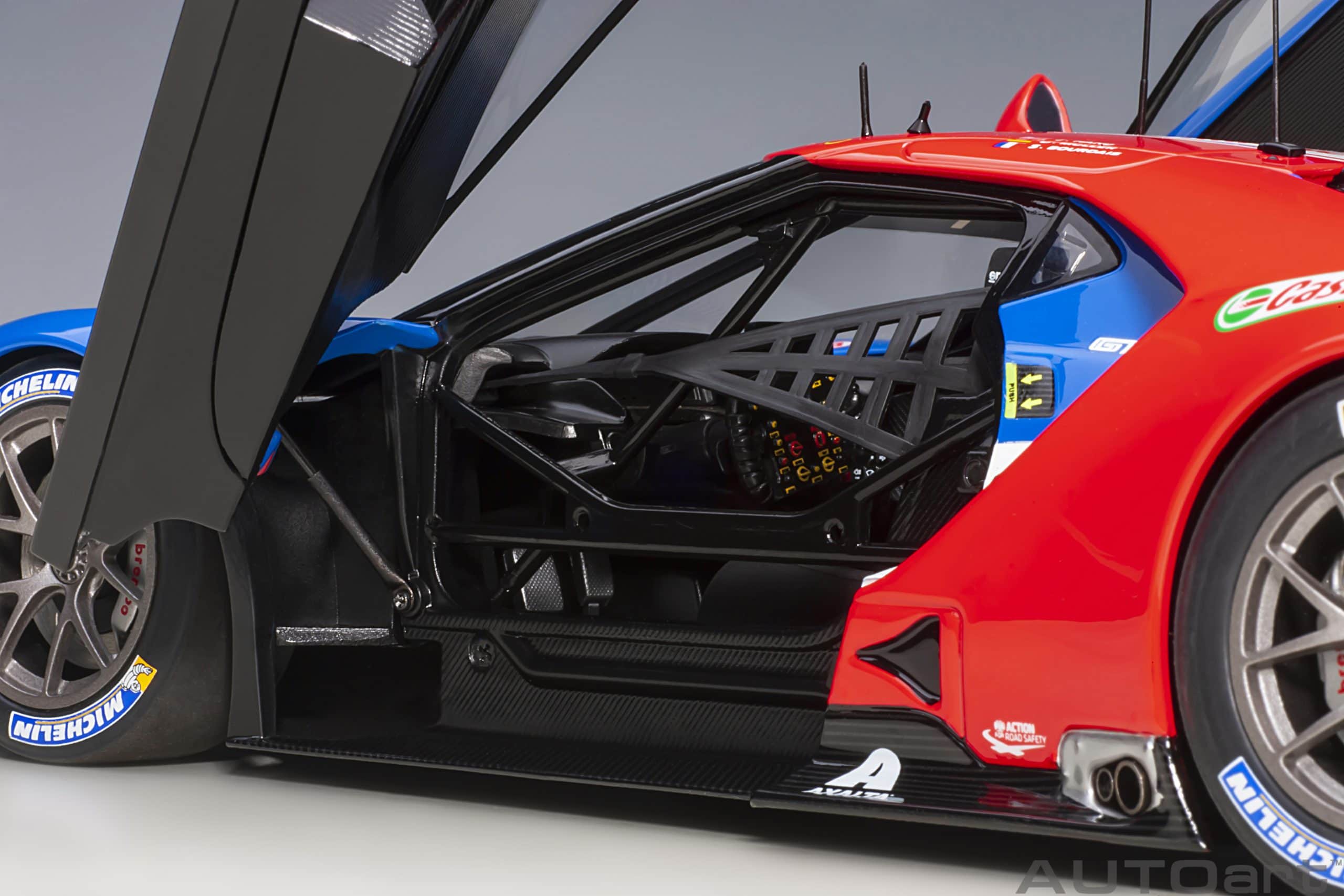 AUTOart Ford GT LM 2019 Hand/Müller/Bourdais #68 1:18 - Immagine 9