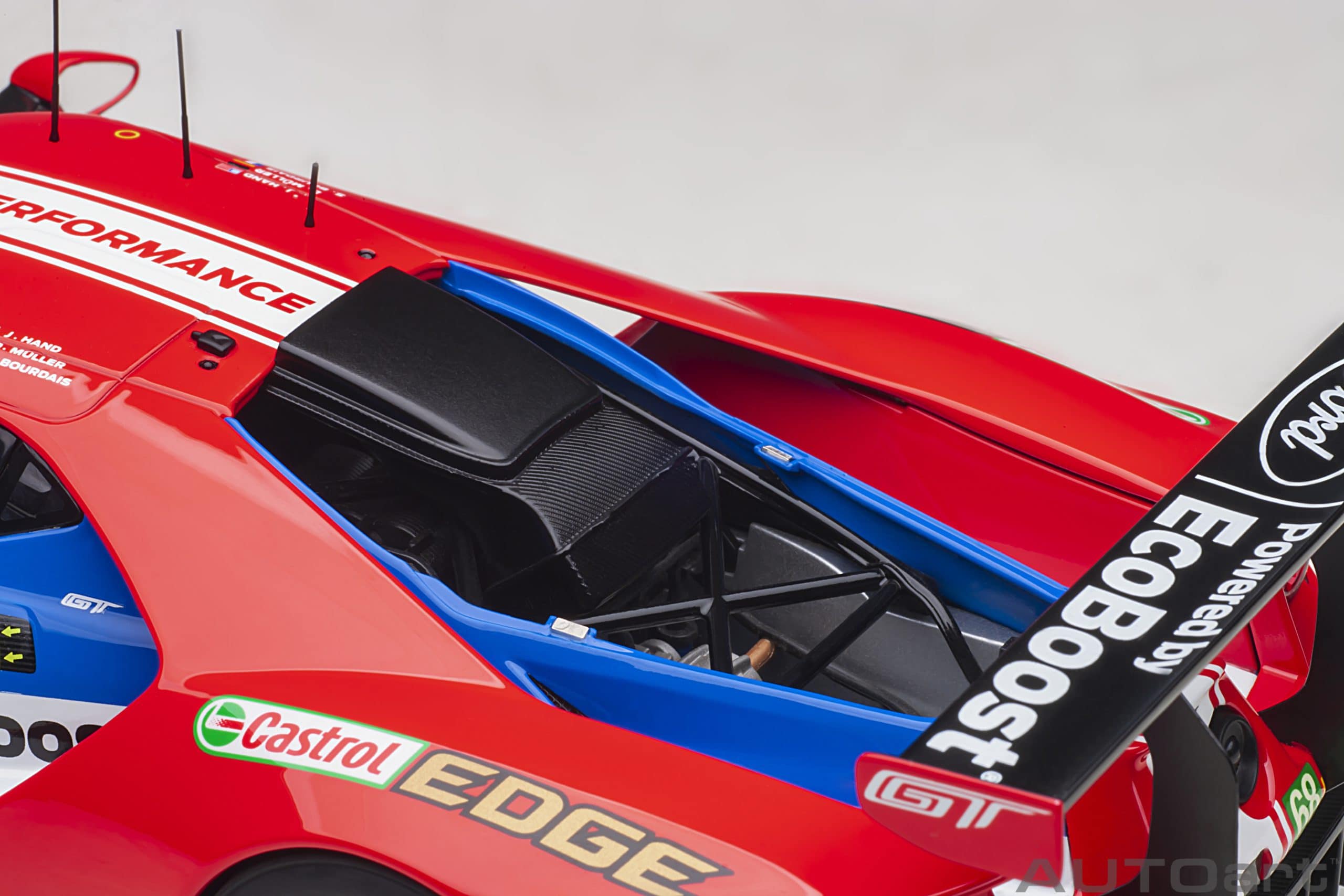 AUTOart Ford GT LM 2019 Hand/Müller/Bourdais #68 1:18 - Immagine 12