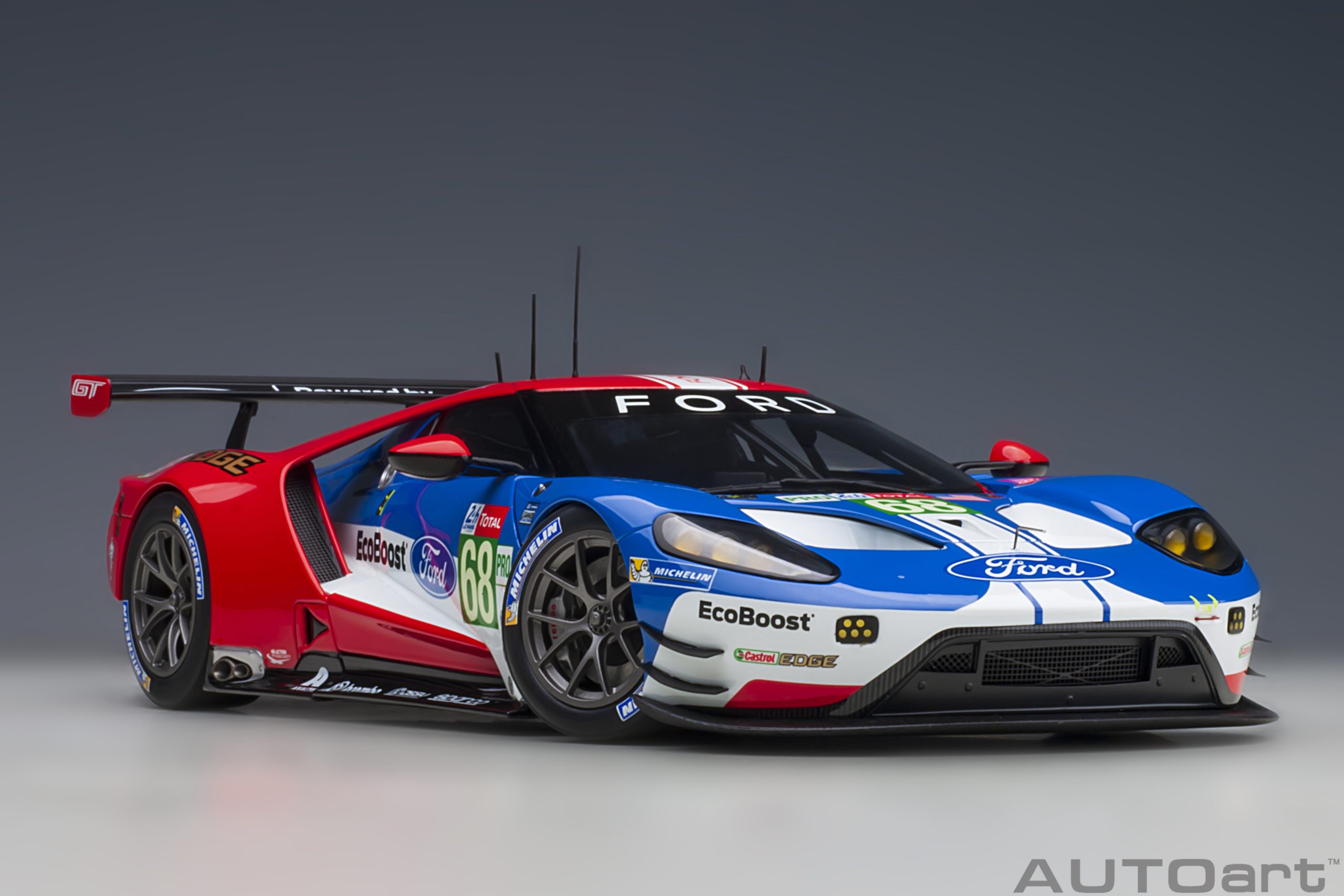AUTOart Ford GT LM 2019 Hand/Müller/Bourdais #68 1:18 - Immagine 14