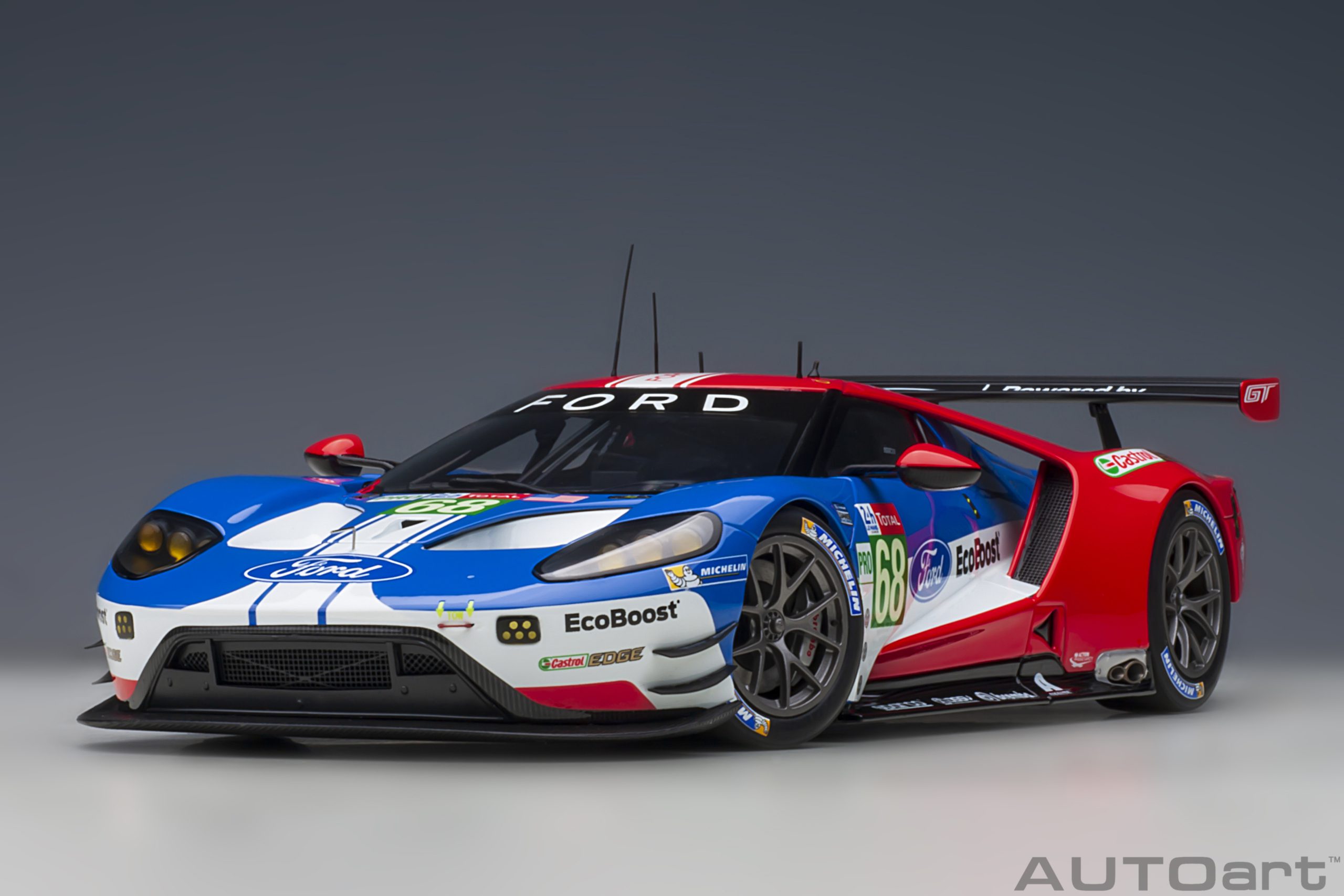 AUTOart Ford GT LM 2019 Hand/Müller/Bourdais #68 1:18 - Immagine 15