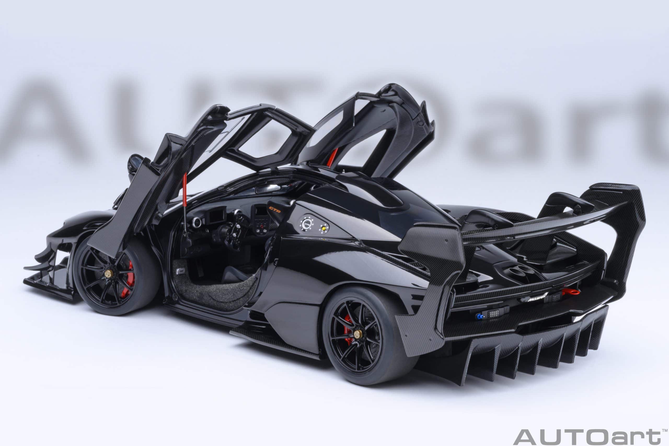 AUTOart McLaren Senna GTR 1:18 - Onyx Black - Image 13