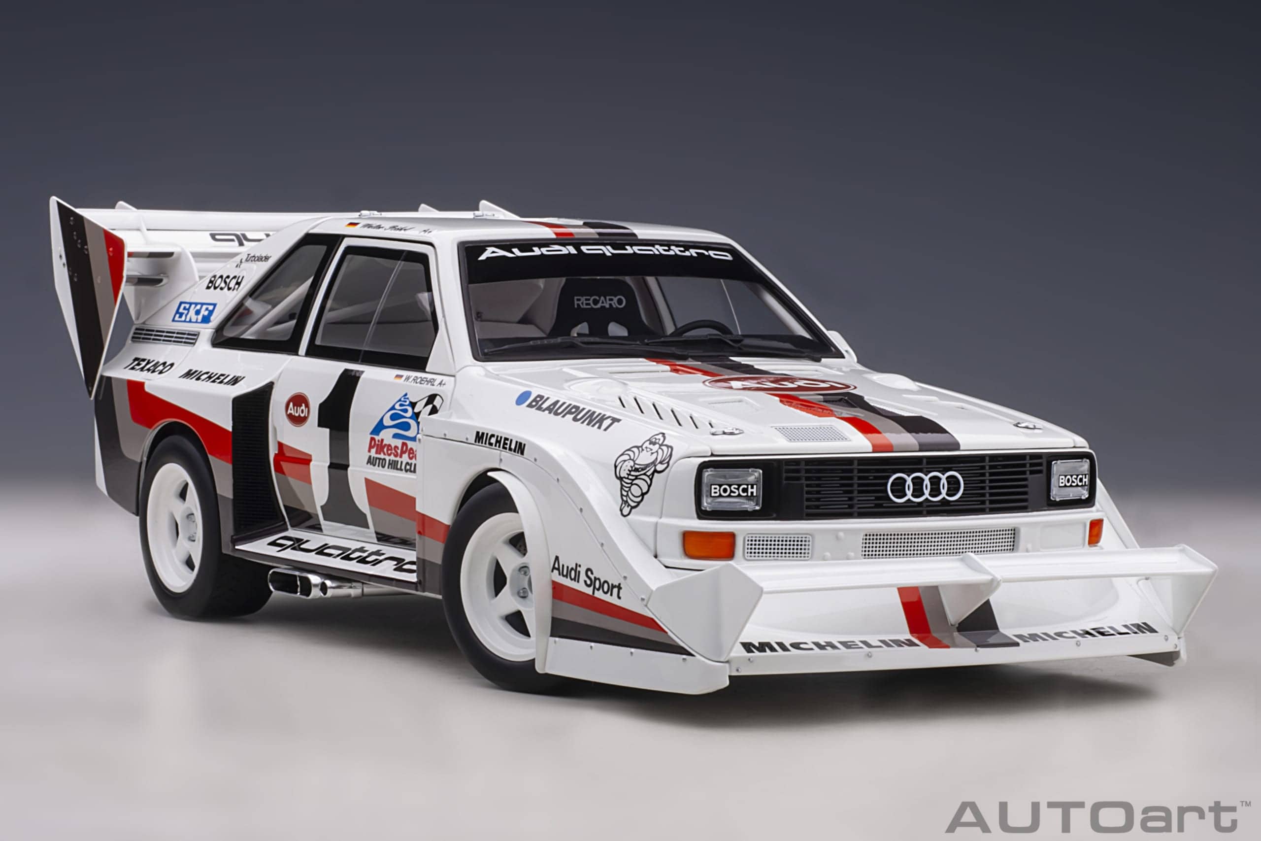 AUTOart Audi Sport quattro S1 Pikes Peak 1987 Röhrl #1 (Winner) 1:18 - Image 17