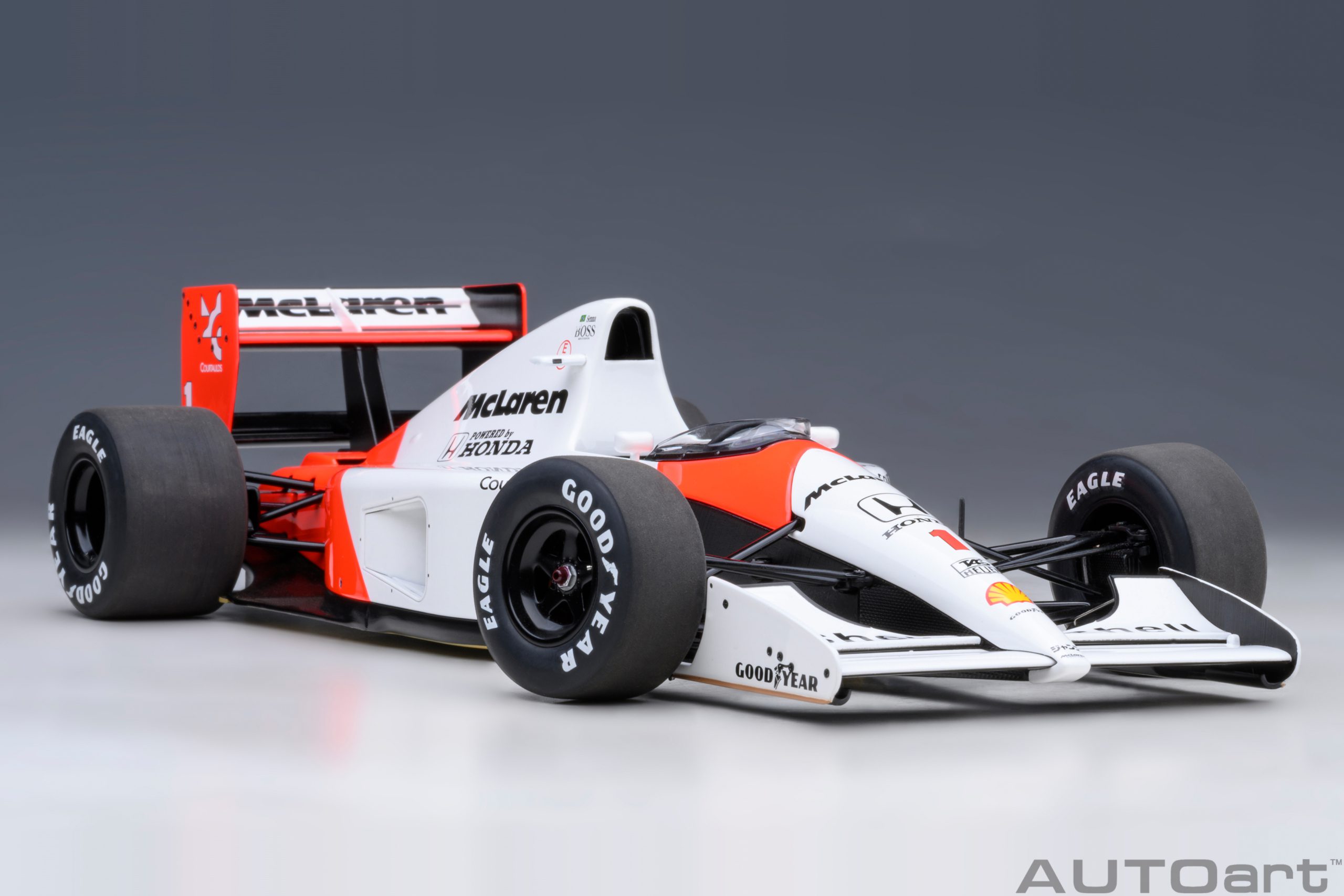 AUTOart McLaren Honda MP4/6 1991 A.Senna #1 (with McLaren Logo) 1:18 - Image 21