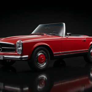 GT Spirit Mercedes-Benz 280 SL Pagode (W113) Rosso Segnale - 1/8